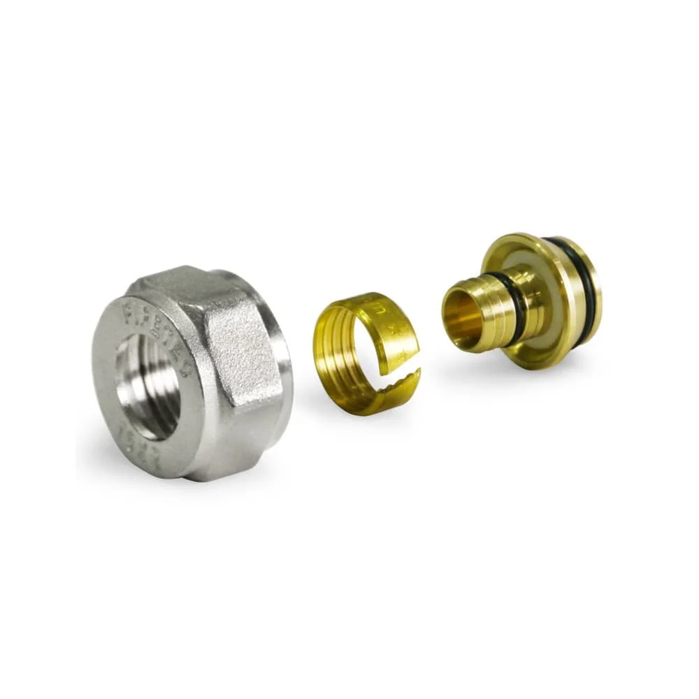 Schraubfitting 3/4, Verschraubung, mit Mutter, 12mm