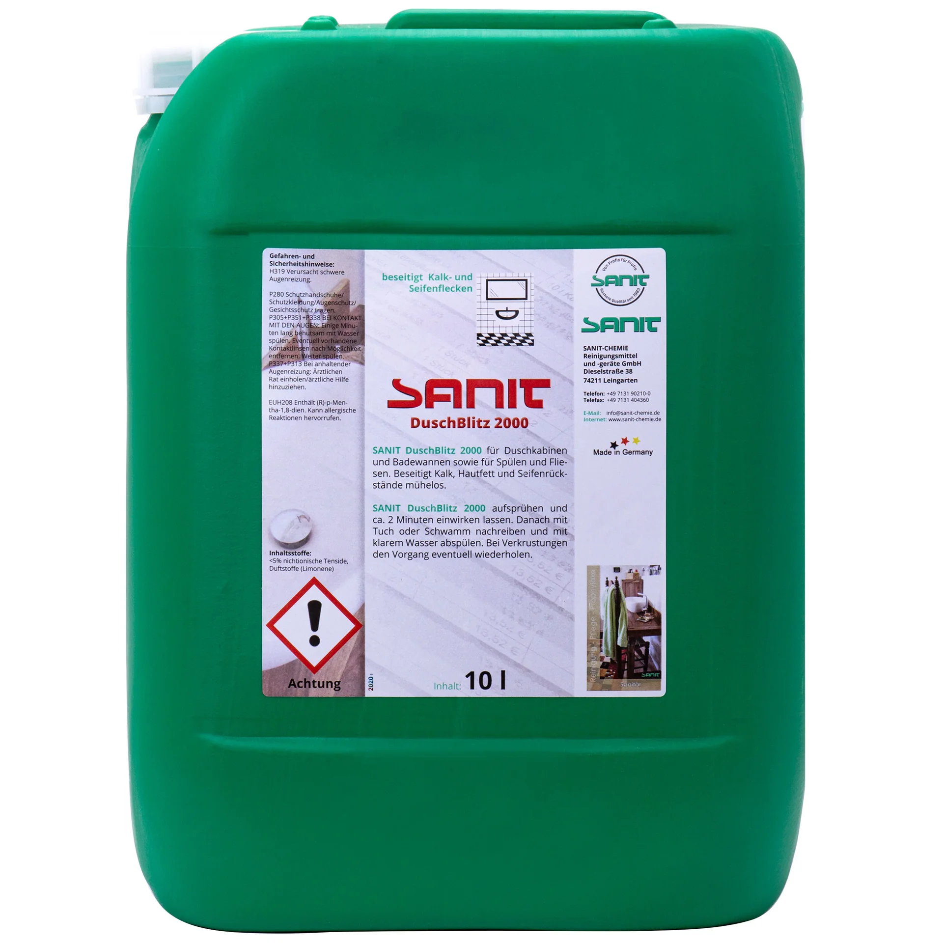 SANIT DuschBlitz 2000 - 10 Liter
