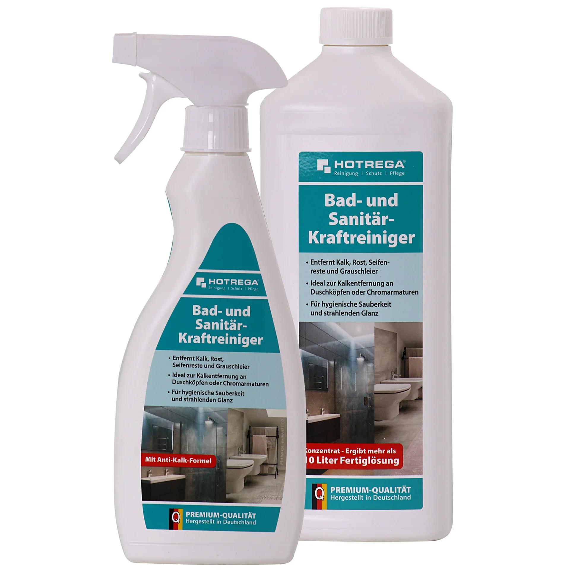 HOTREGA Bad und Sanitär Kraftreiniger in verschiedenen Größengebinden