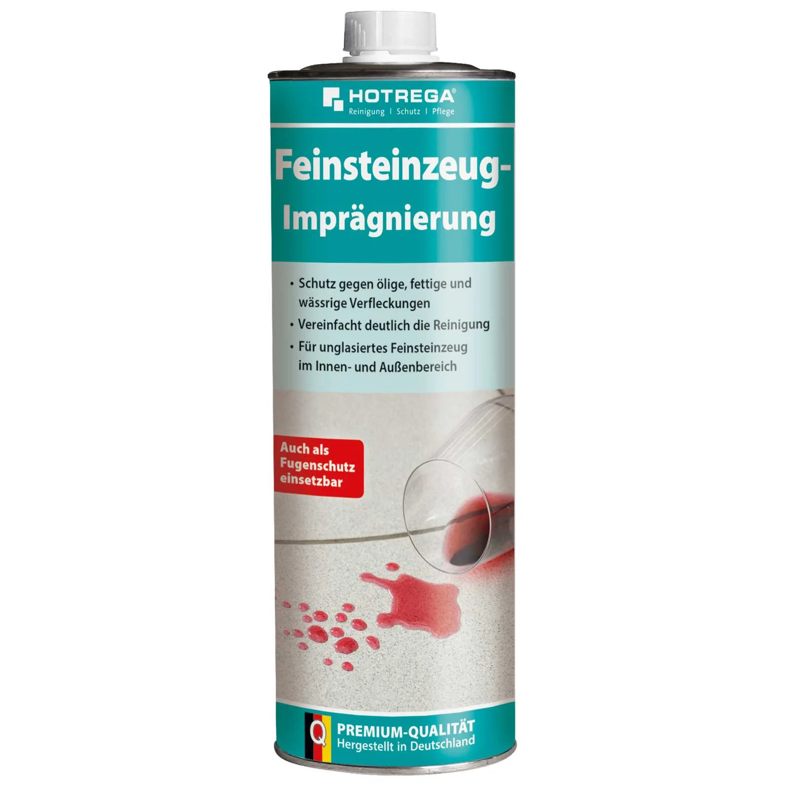 HOTREGA Feinsteinzeug Imprägnierung 1 Liter Dose