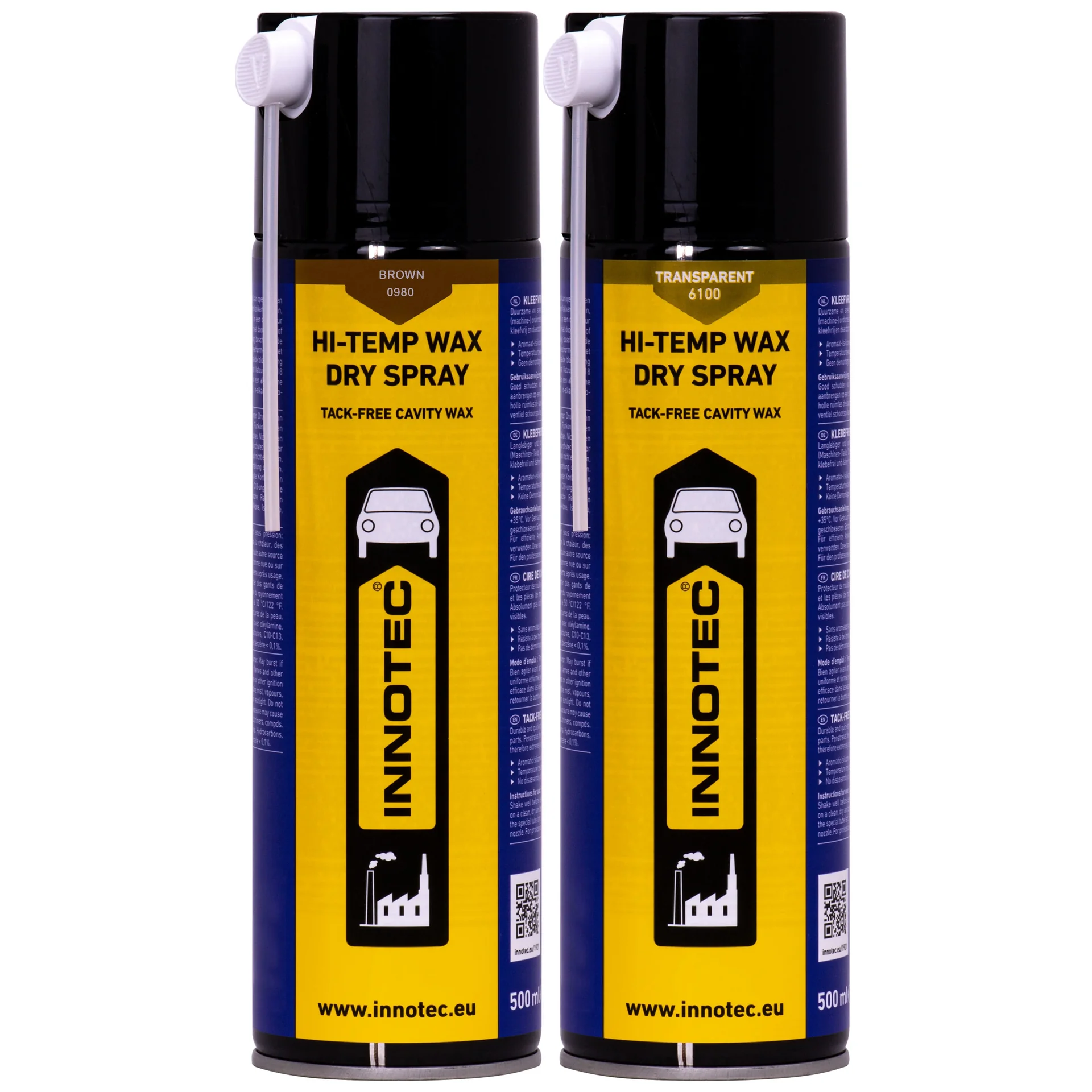 INNOTEC Hi Temp Wax DRY SPRAY Sprühdose 500 ml