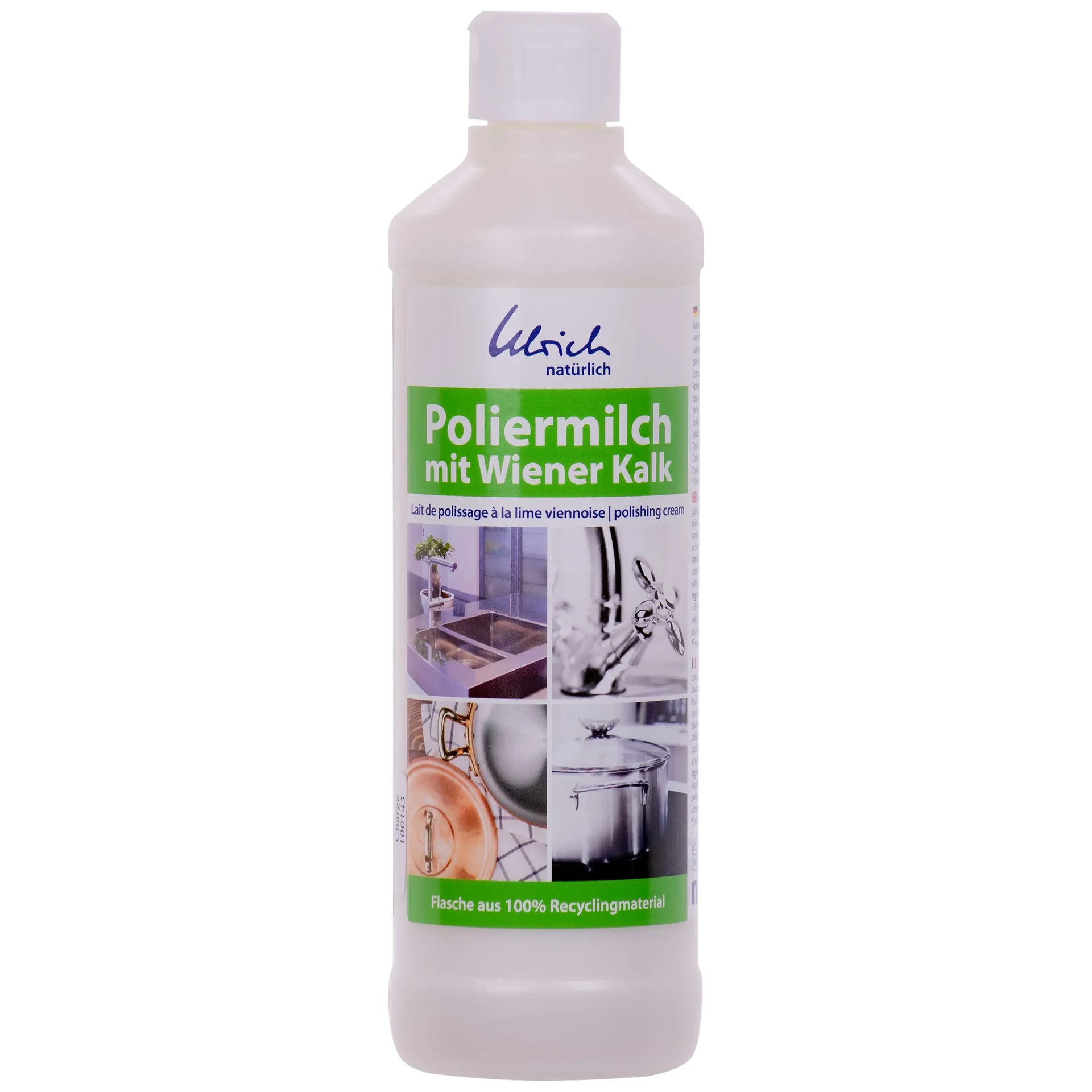ULRICH natürlich Poliermilch mit Wiener Kalk 500 ml
