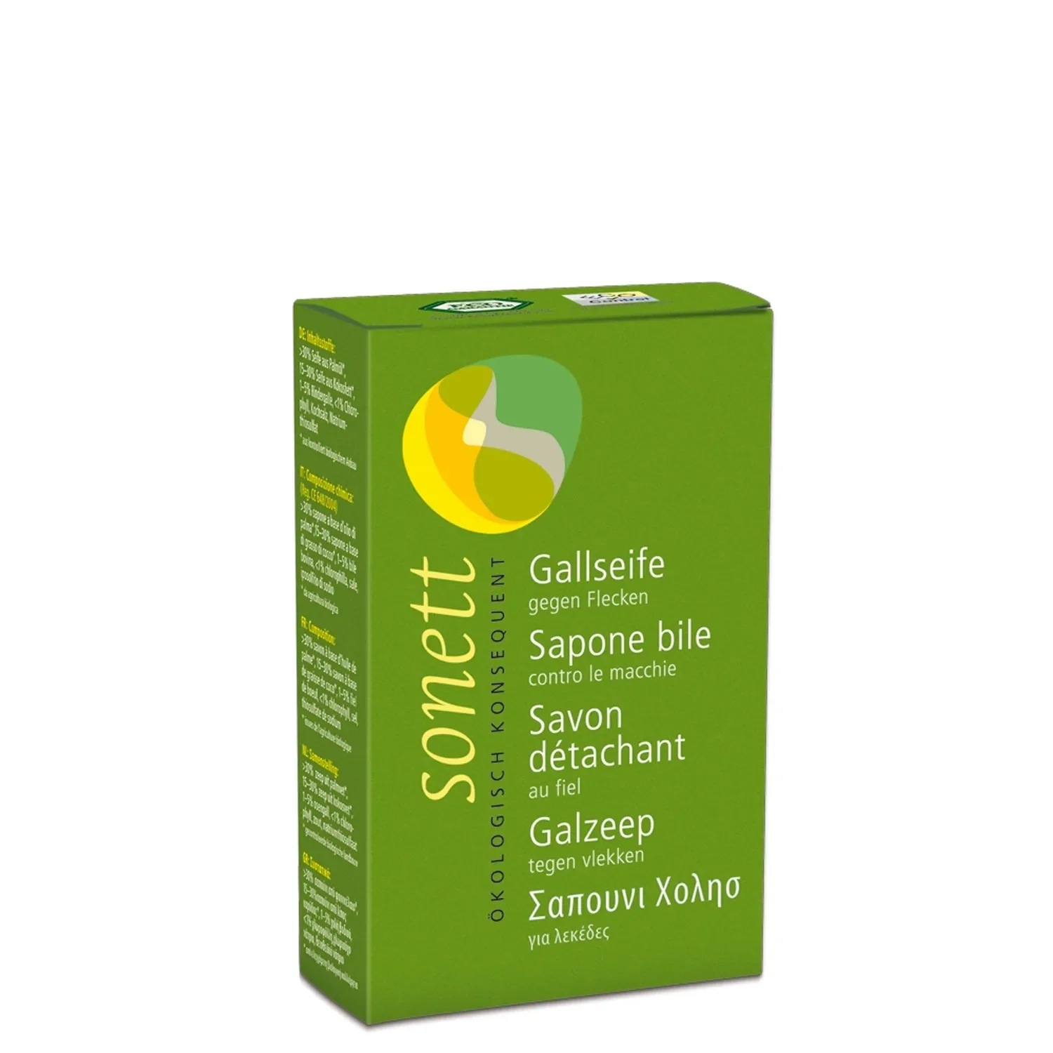 SONETT Gallseife 6 Stück = 600 g gegen Flecken