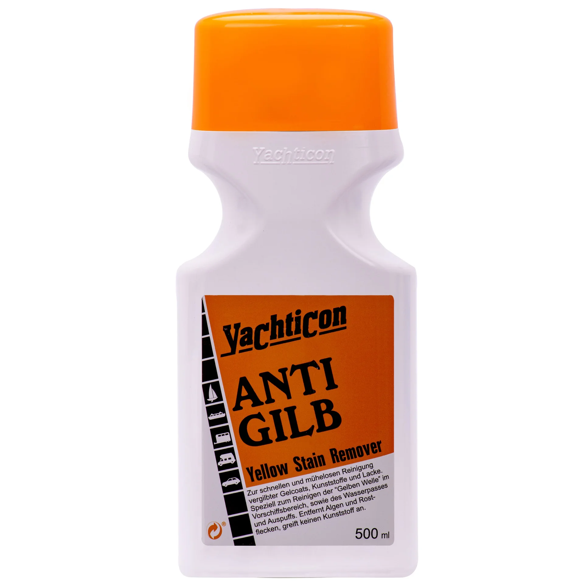 YACHTICON Anti Gilb 500ml zum Entfernen von gelblichem Algenbefall