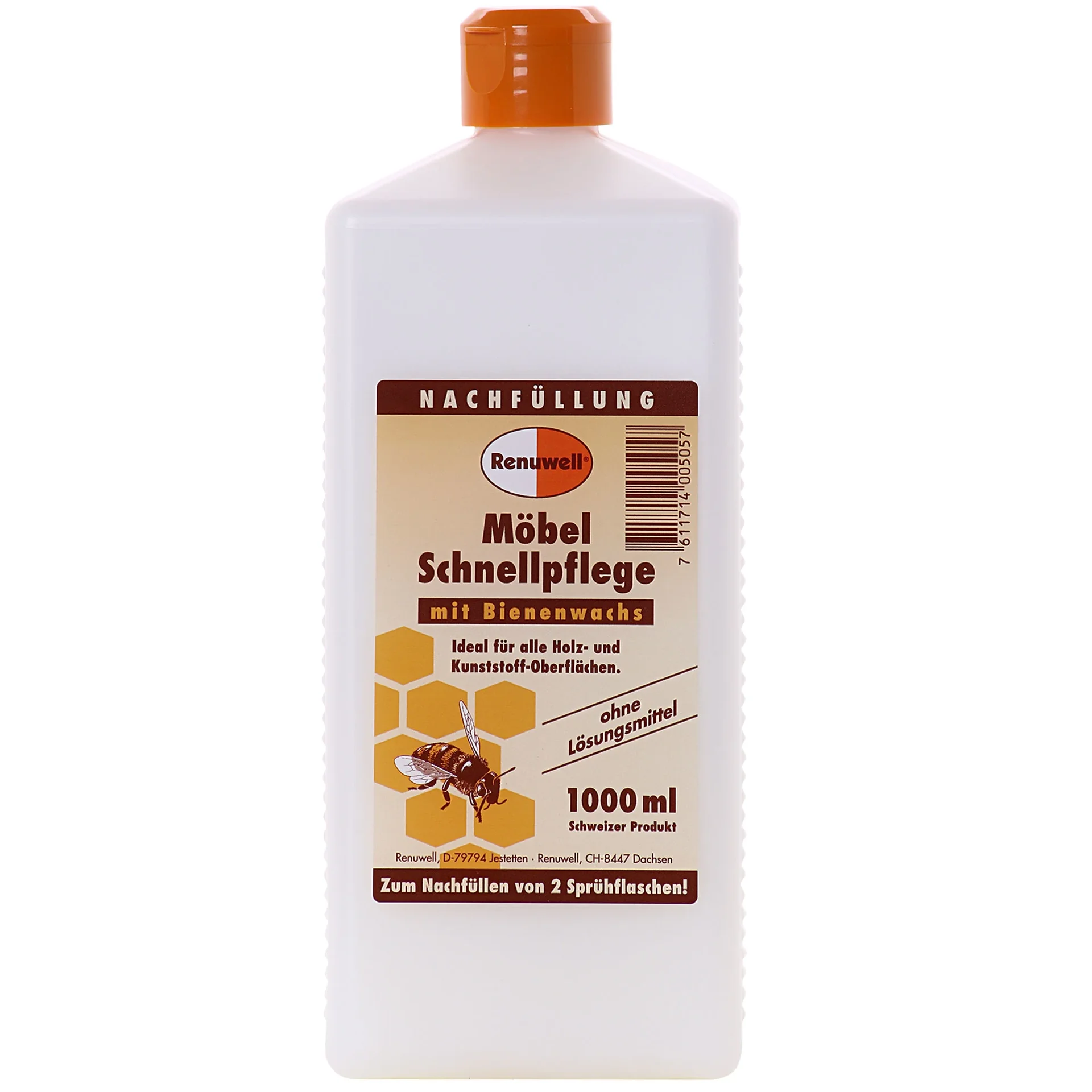 RENUWELL Möbel Schnellpflege 1 Liter für alle Holzarten