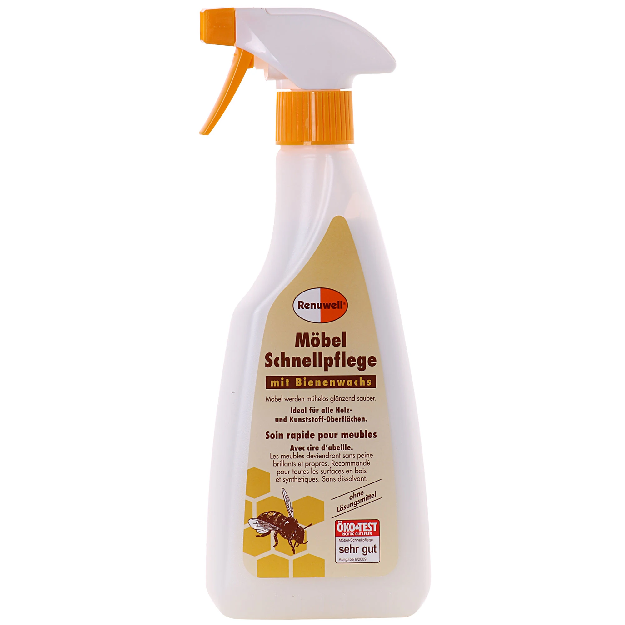 RENUWELL Möbel Schnellpflege 500ml für alle Holzarten