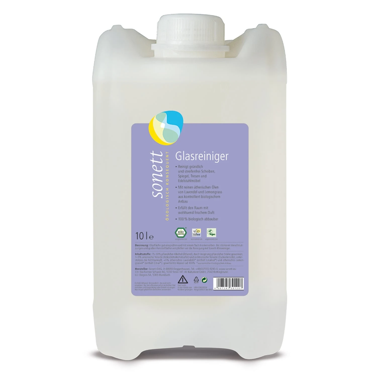 SONETT Glasreiniger 10 Liter
