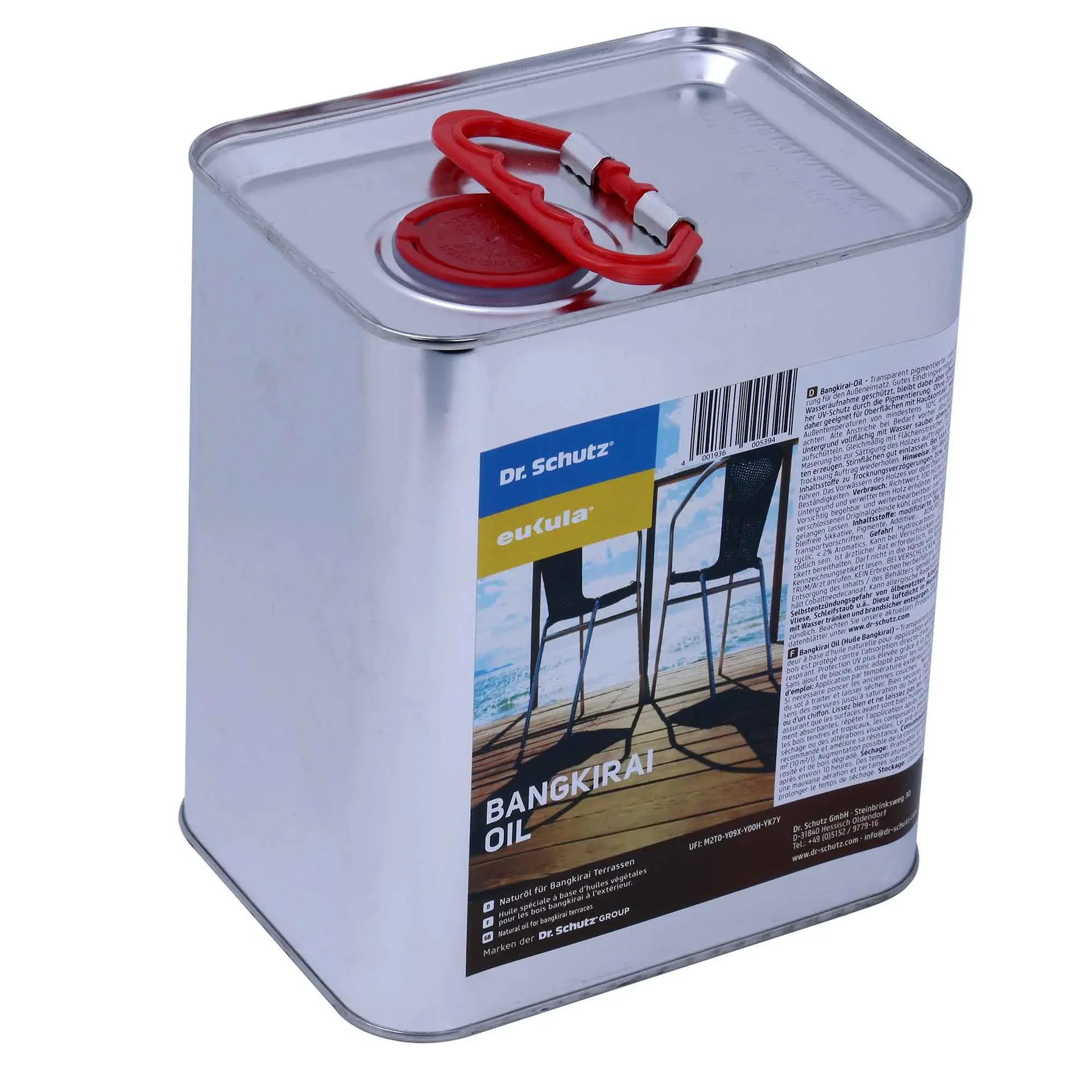 DR. SCHUTZ Bangkiraiöl 2,5 Liter