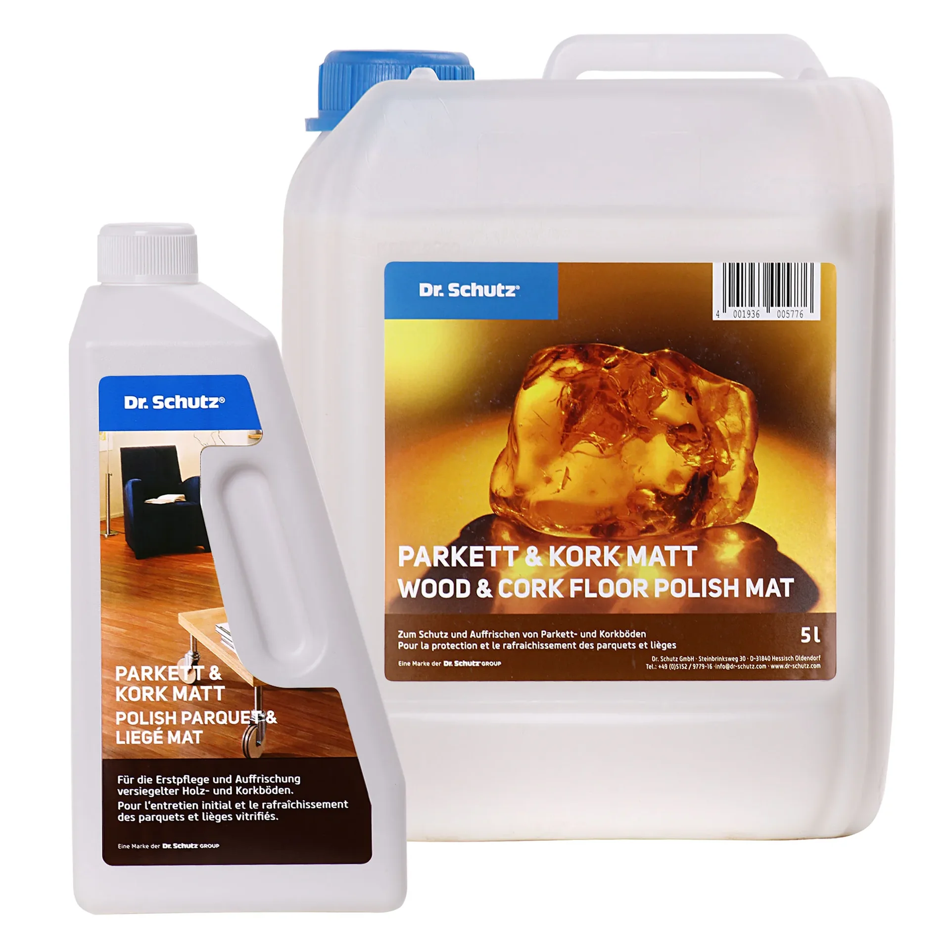 DR. SCHUTZ Parkett & Kork Matt in verschiedenen Größengebinde