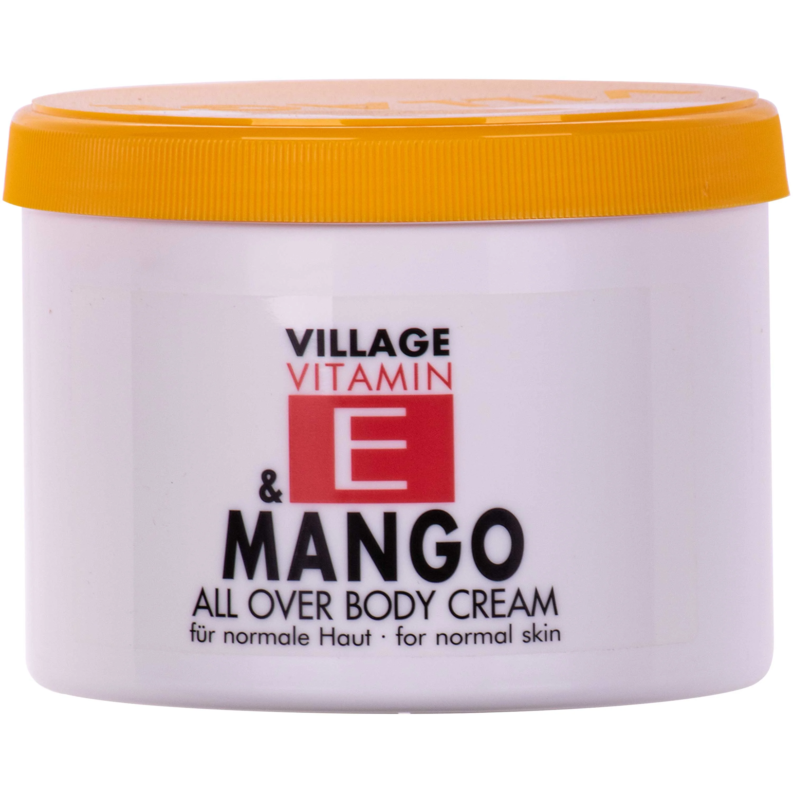 VILLAGE Vitamin E Bodycream Mango 500ml Körperlotion