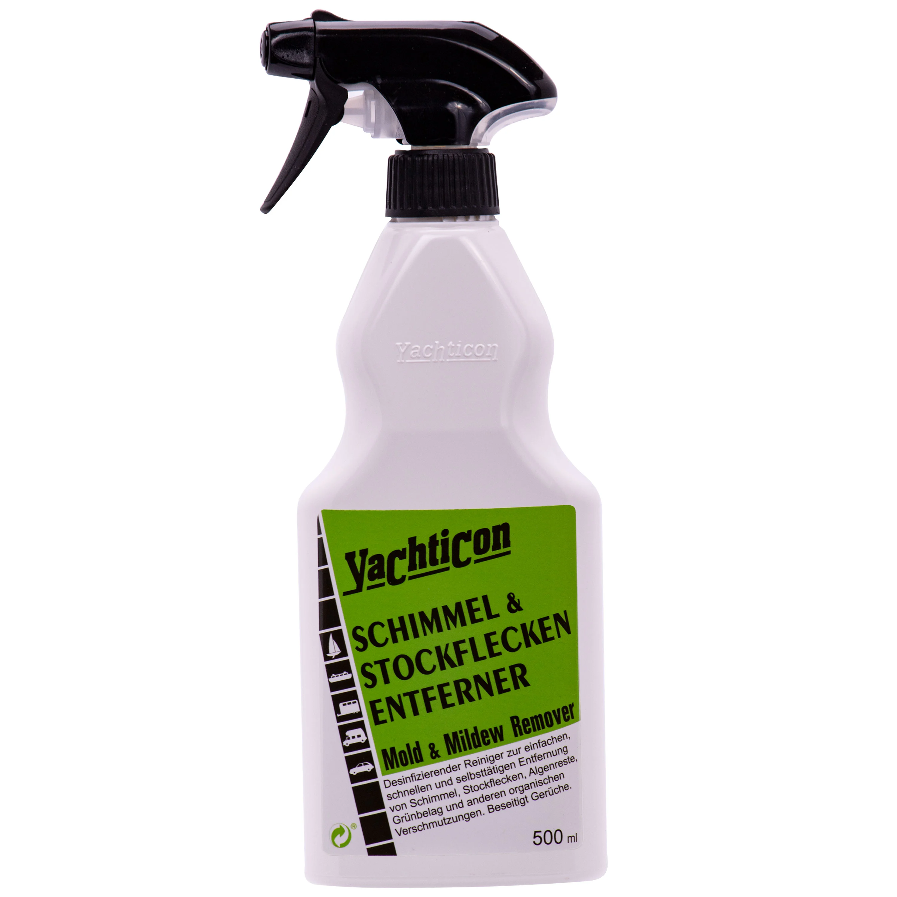 YACHTICON Schimmelentferner & Stockflecken Reiniger 500ml