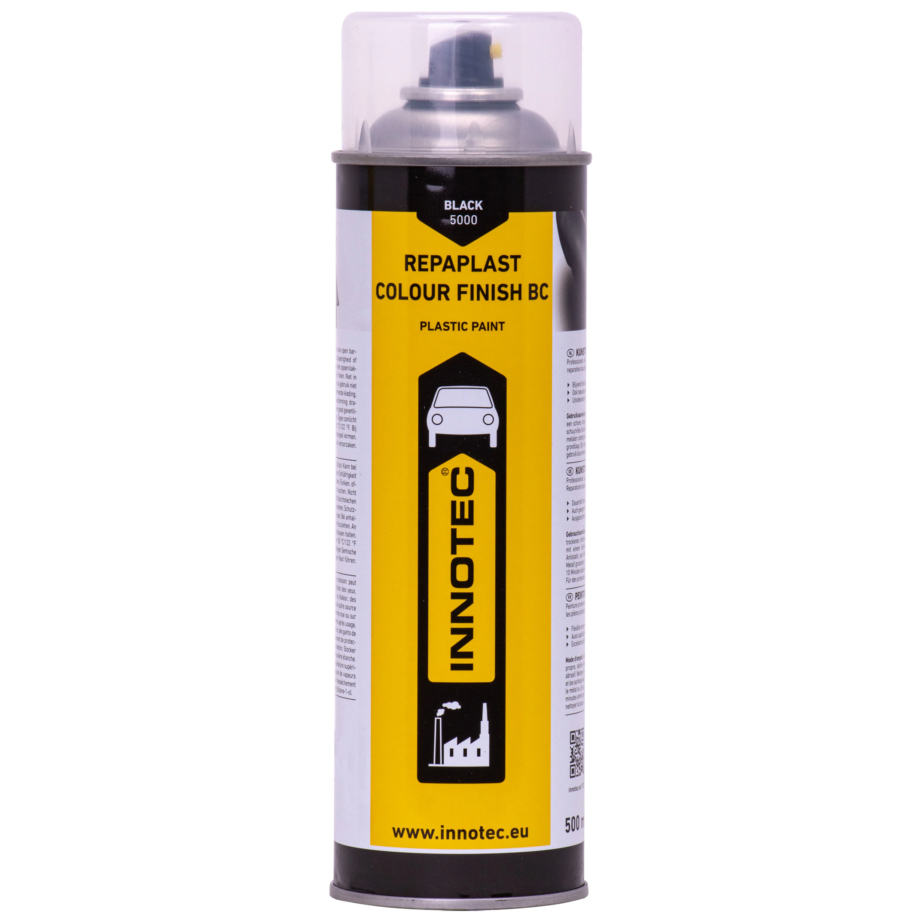 INNOTEC Repaplast Colour Finish BC 500ml schwarz