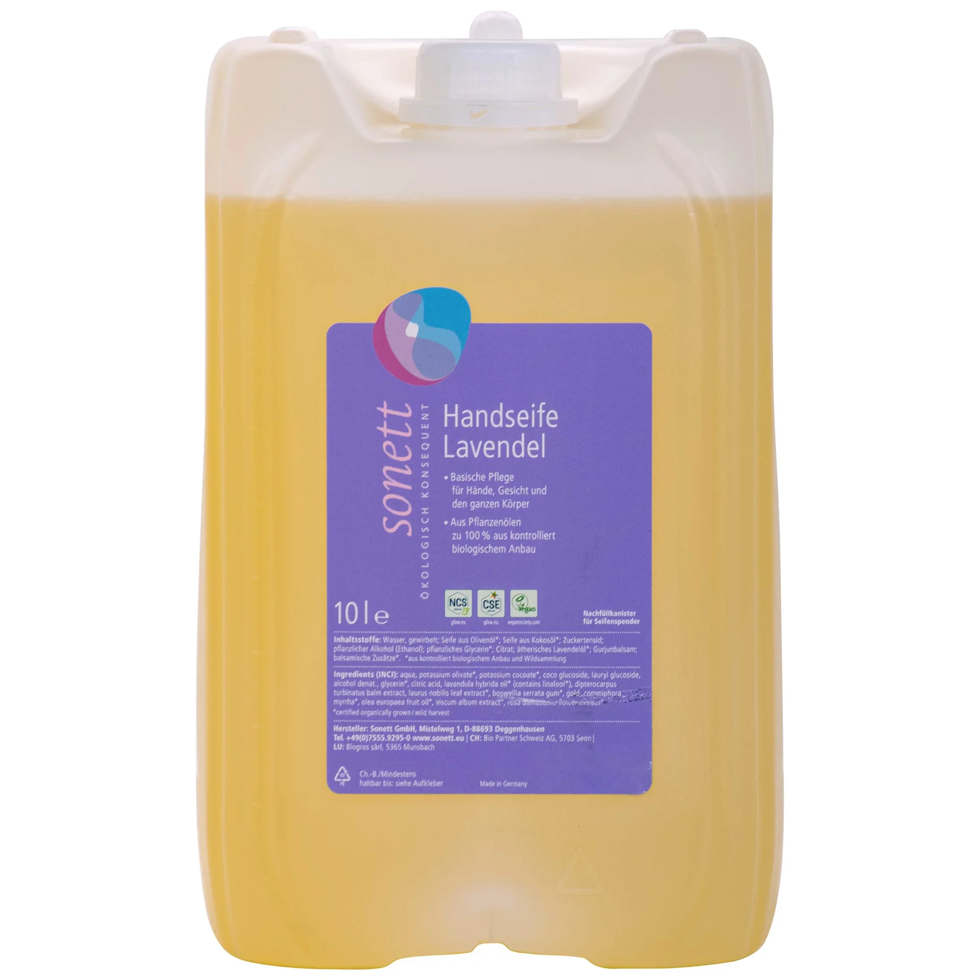 SONETT Handseife Lavendel 10 Liter