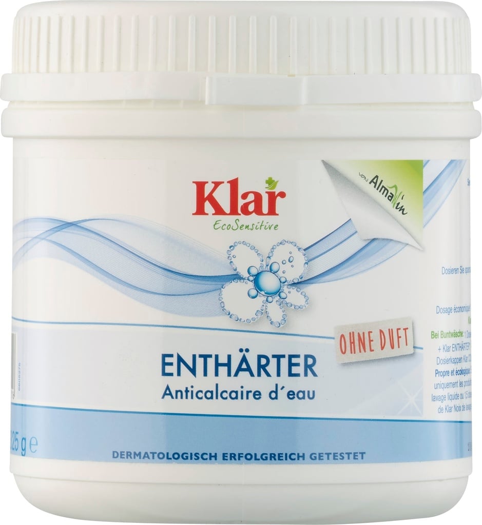 KLAR Enthärter 325g ohne Duft