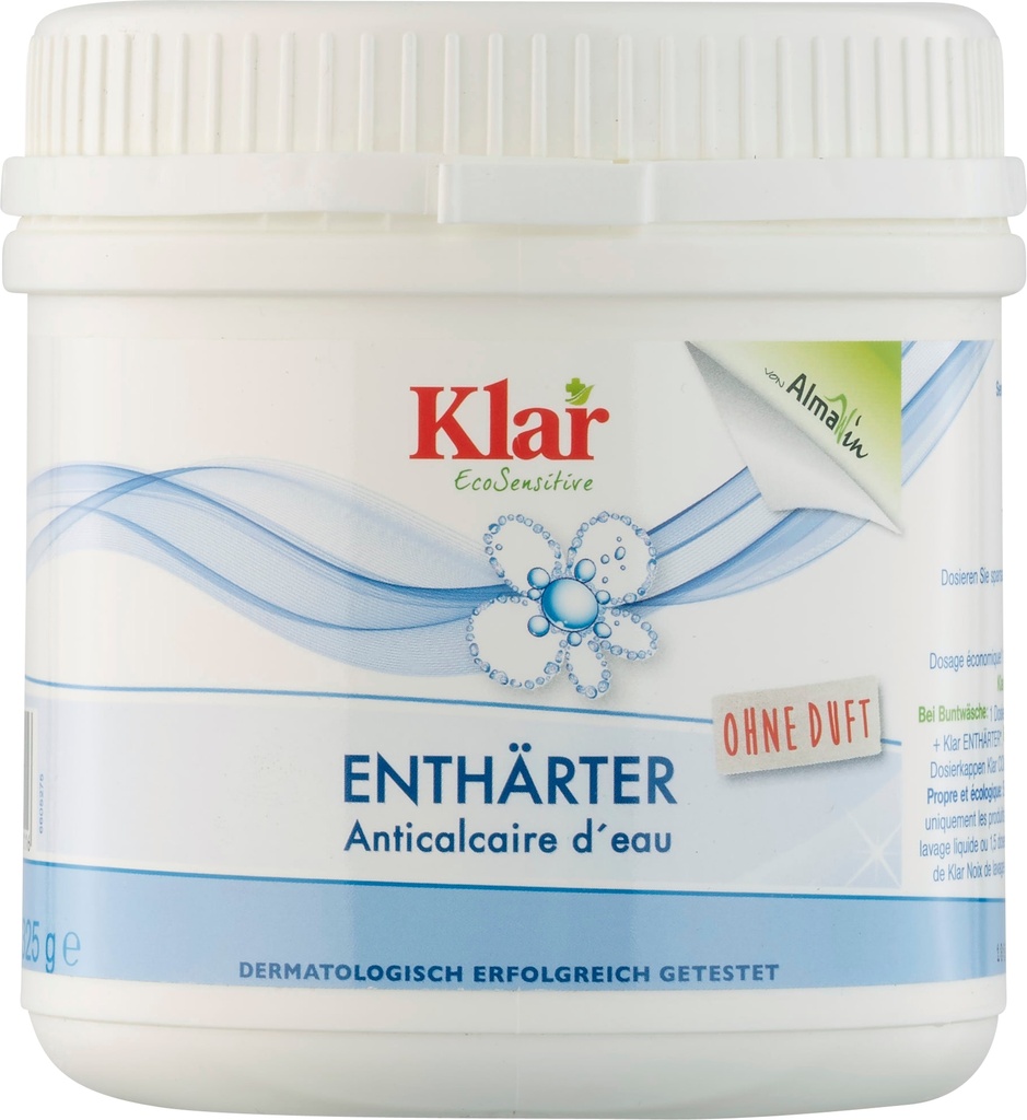 KLAR Enthärter 325g ohne Duft