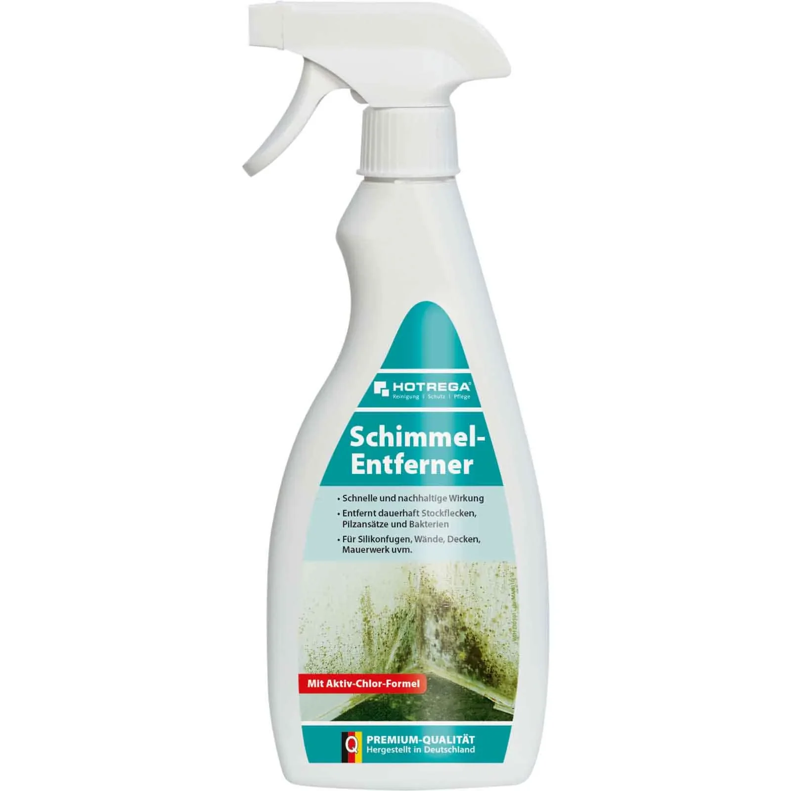 HOTREGA Schimmelentferner 500ml Flachsprühflasche