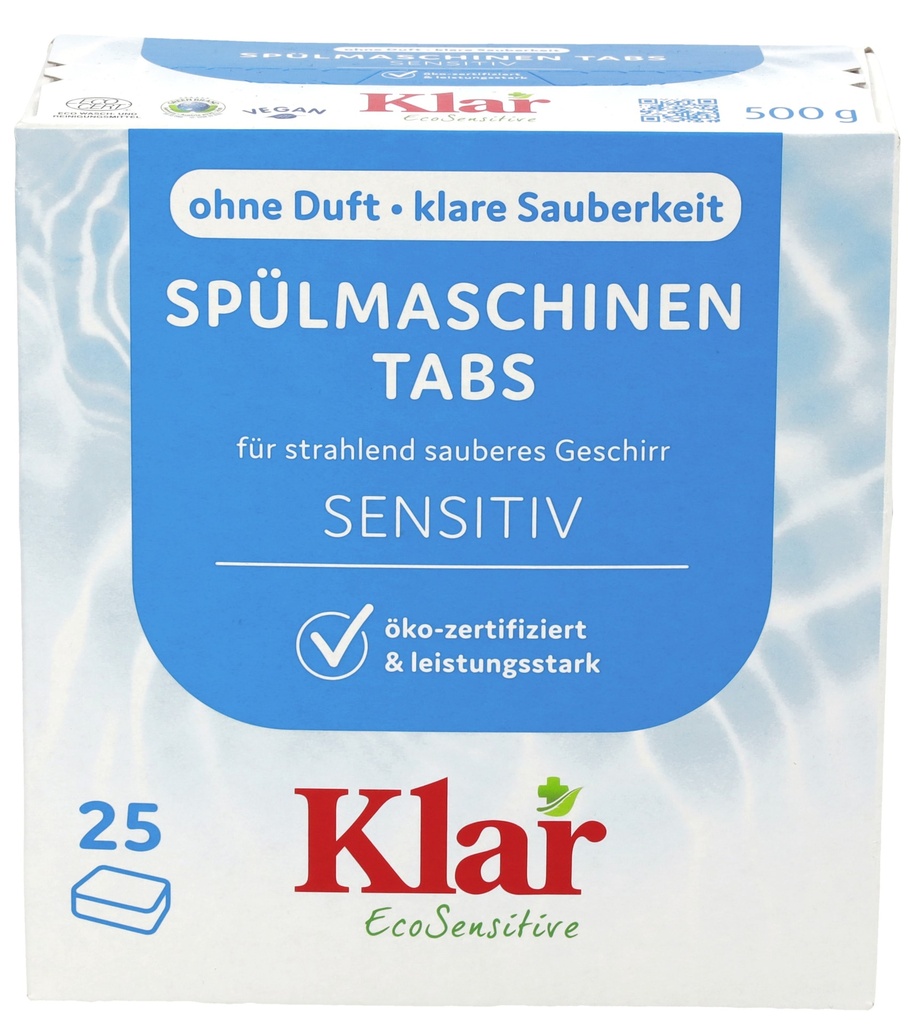 KLAR Spülmaschinentabs oder Spülmaschinensalz