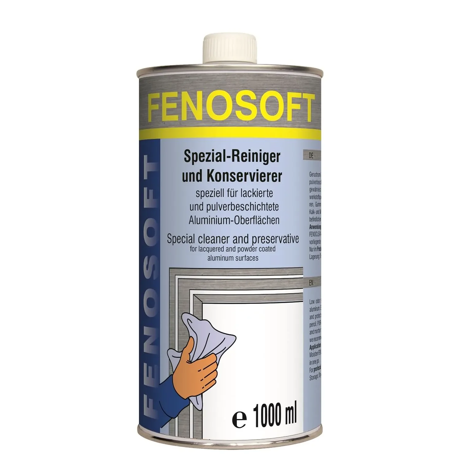 FENOPLAST Fenosoft Spezial-Reiniger und Konservierer für AL Profile in verschiedenen Größengebinden