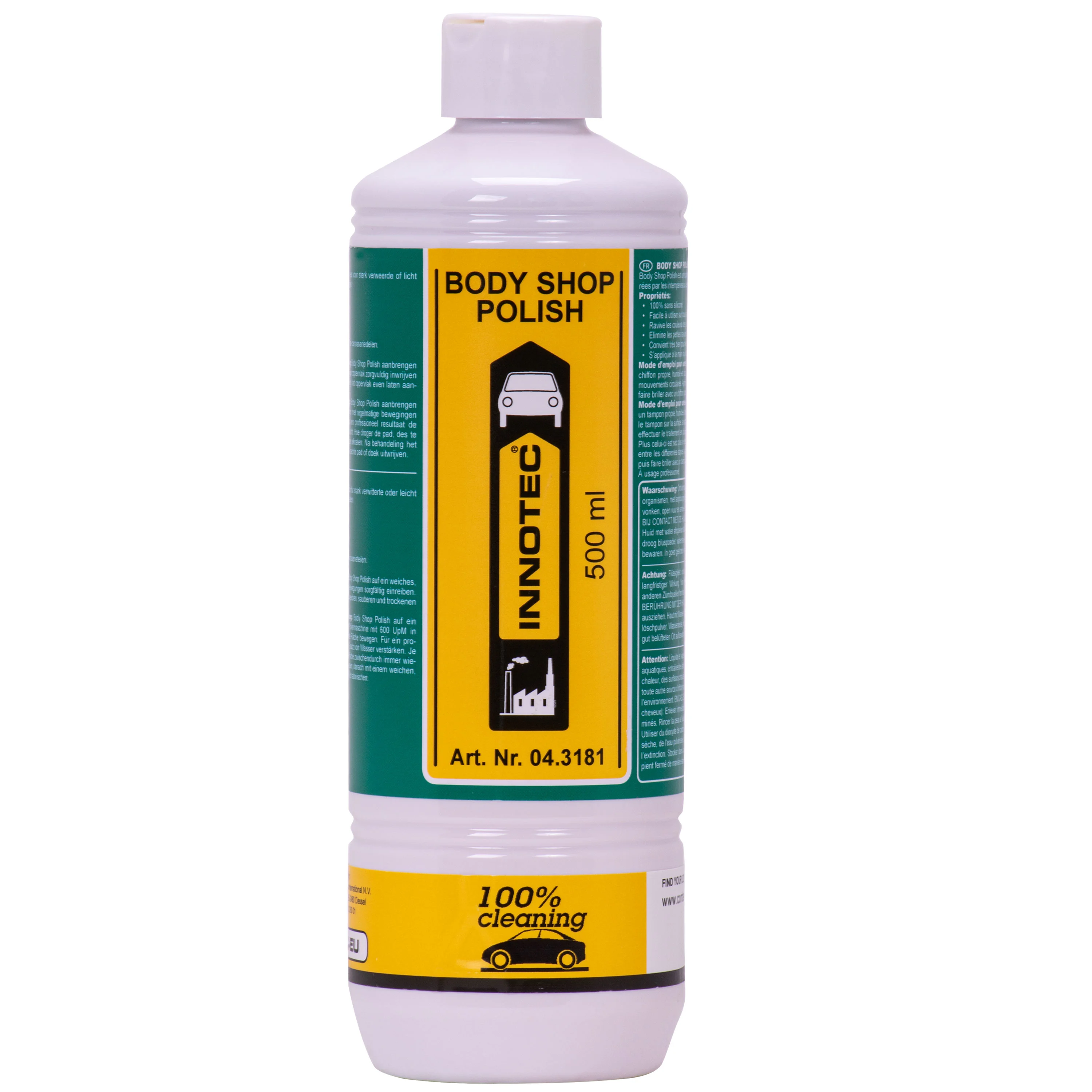 INNOTEC Body Shop Polish 500 ml silikonfreie Schleifpolitur