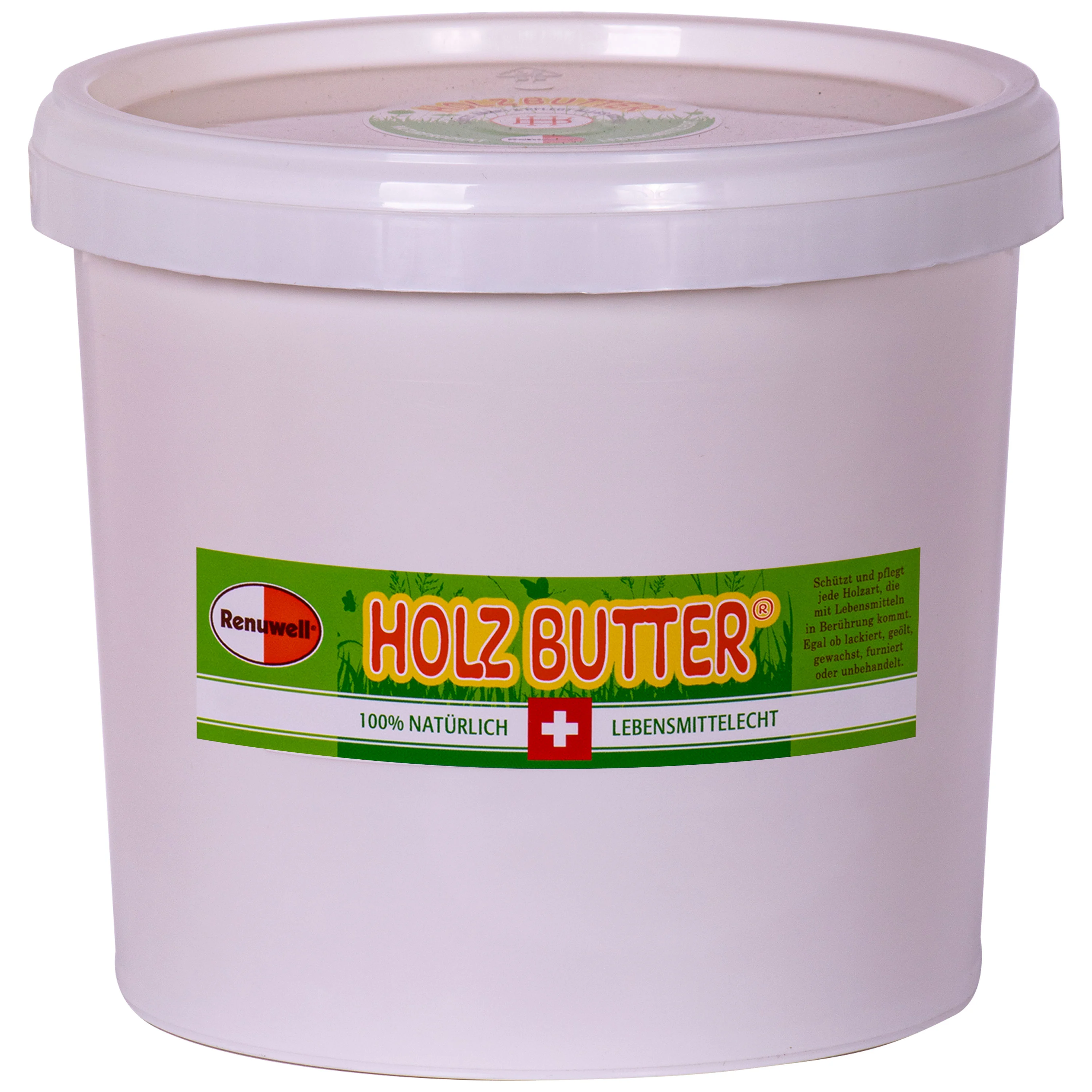 RENUWELL Holz Butter 3 Liter Holzbutter lebensmittelecht