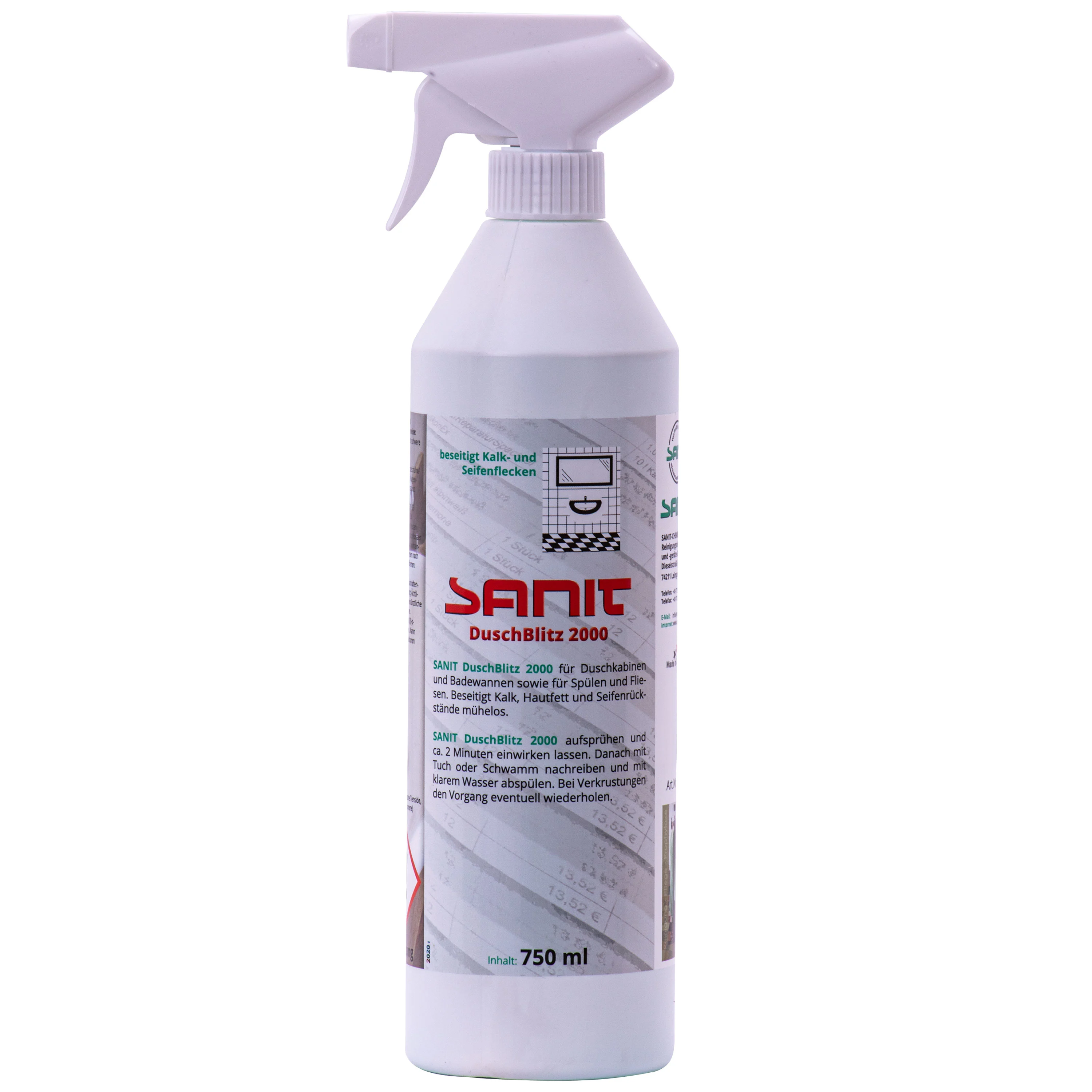 SANIT DuschBlitz 2000 - 750 ml