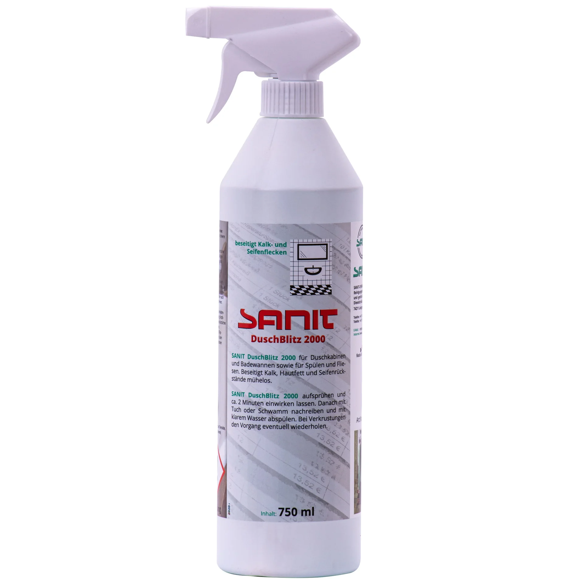 SANIT DuschBlitz 2000 - 750 ml