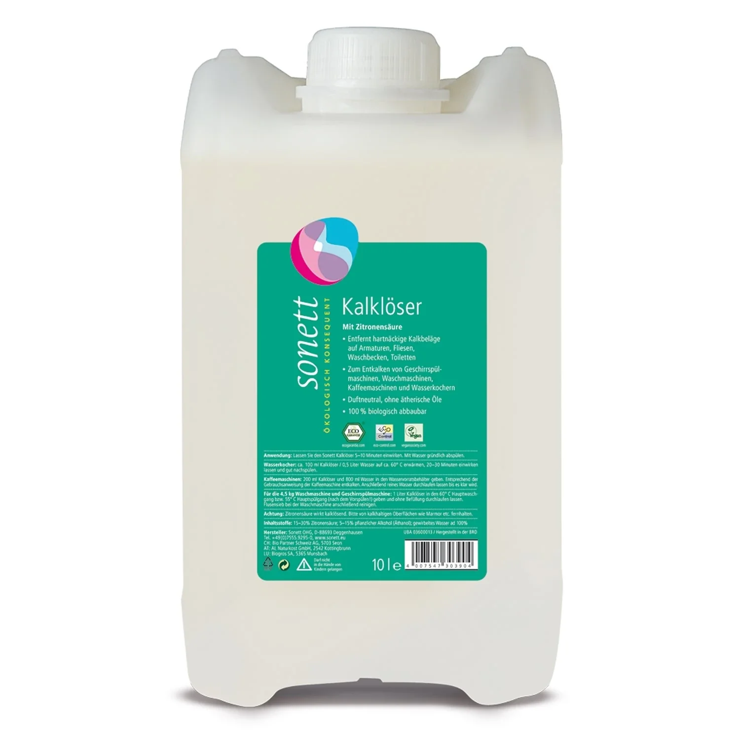 SONETT Kalklöser 10 Liter