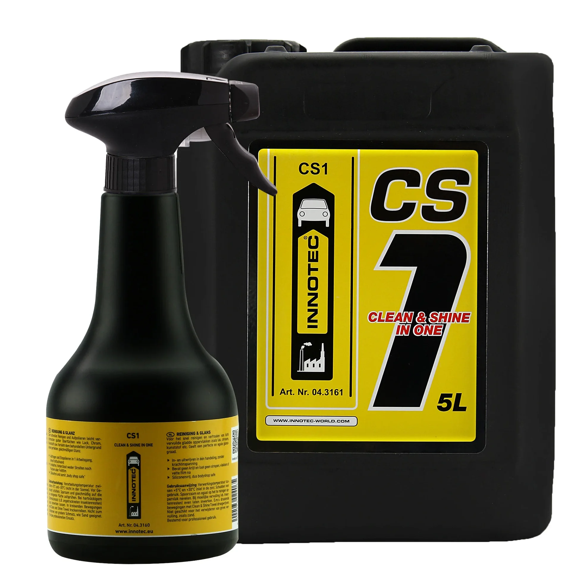 INNOTEC CS 1 Clean & Shine Hochglanzpolitur in verschieden Größengebinde