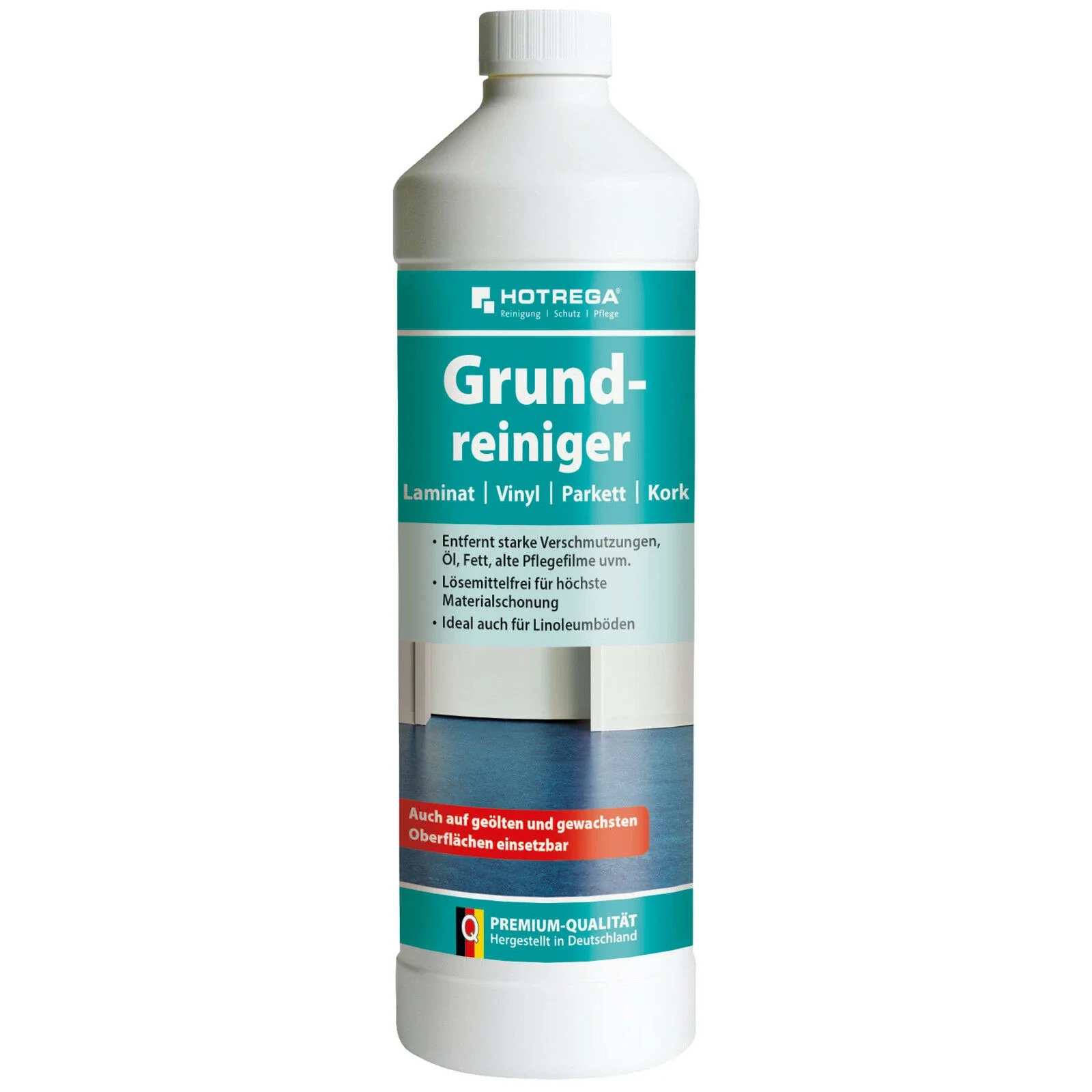 HOTREGA Grundreiniger Laminat/Parkett/Kork/Vinyl 1 Liter