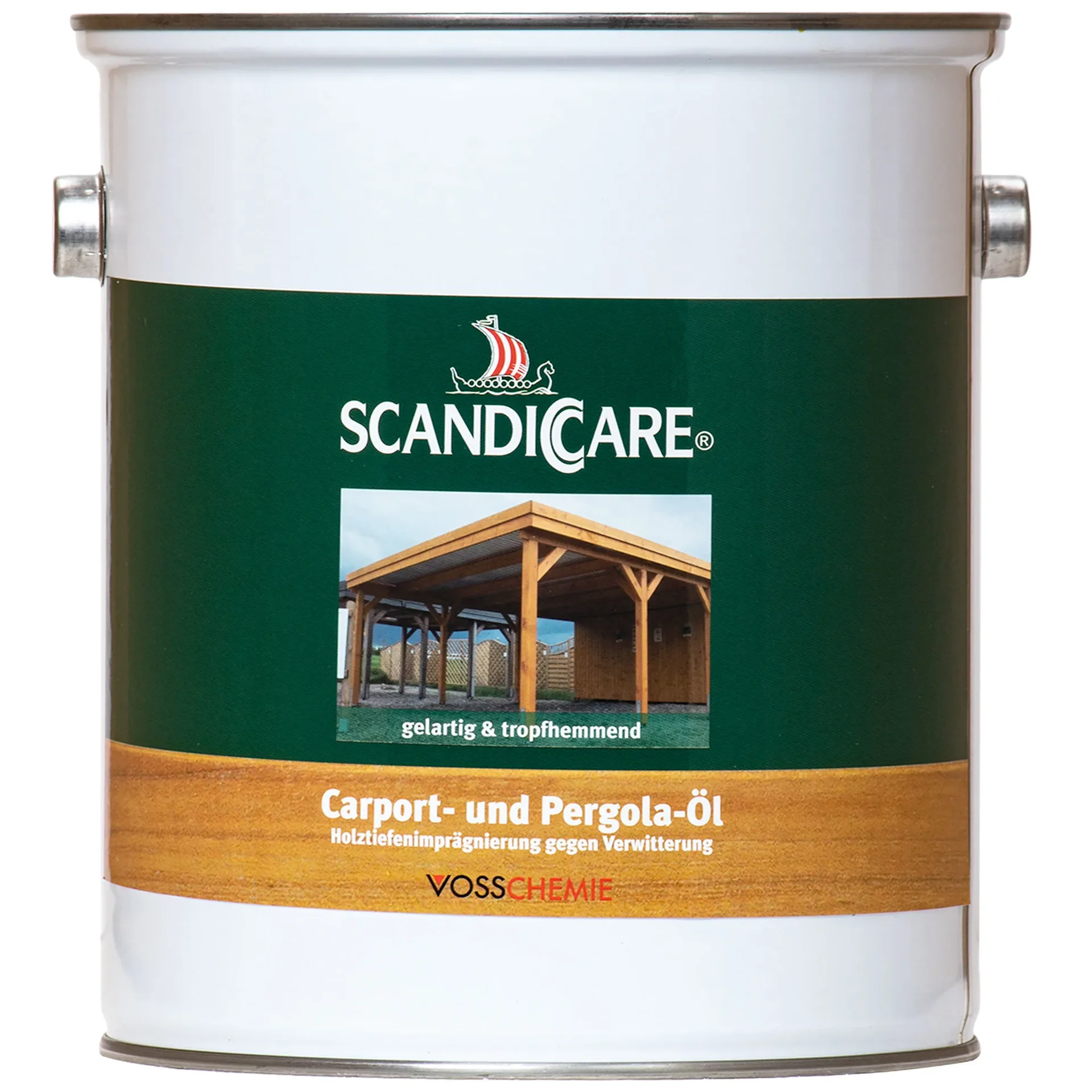 SC SCANDICCARE Carport- und Pergola Öl 3 Liter
