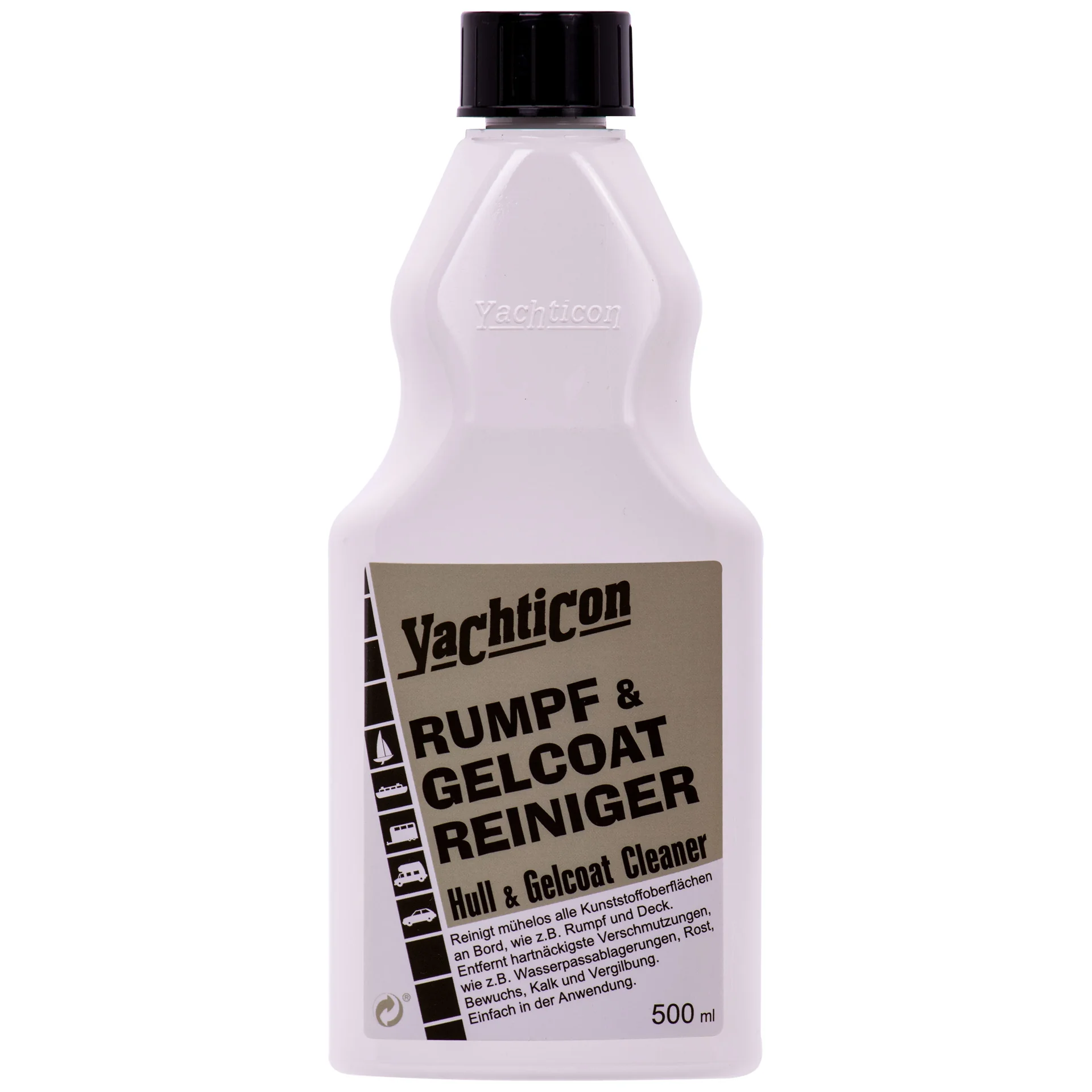 YACHTICON Rumpf- und Gelcoat Reiniger 500ml