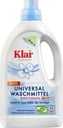 KLAR Universal Waschmittel Waschnuss flüssig 1,5 Liter für 20°C bis 95°C geeignet