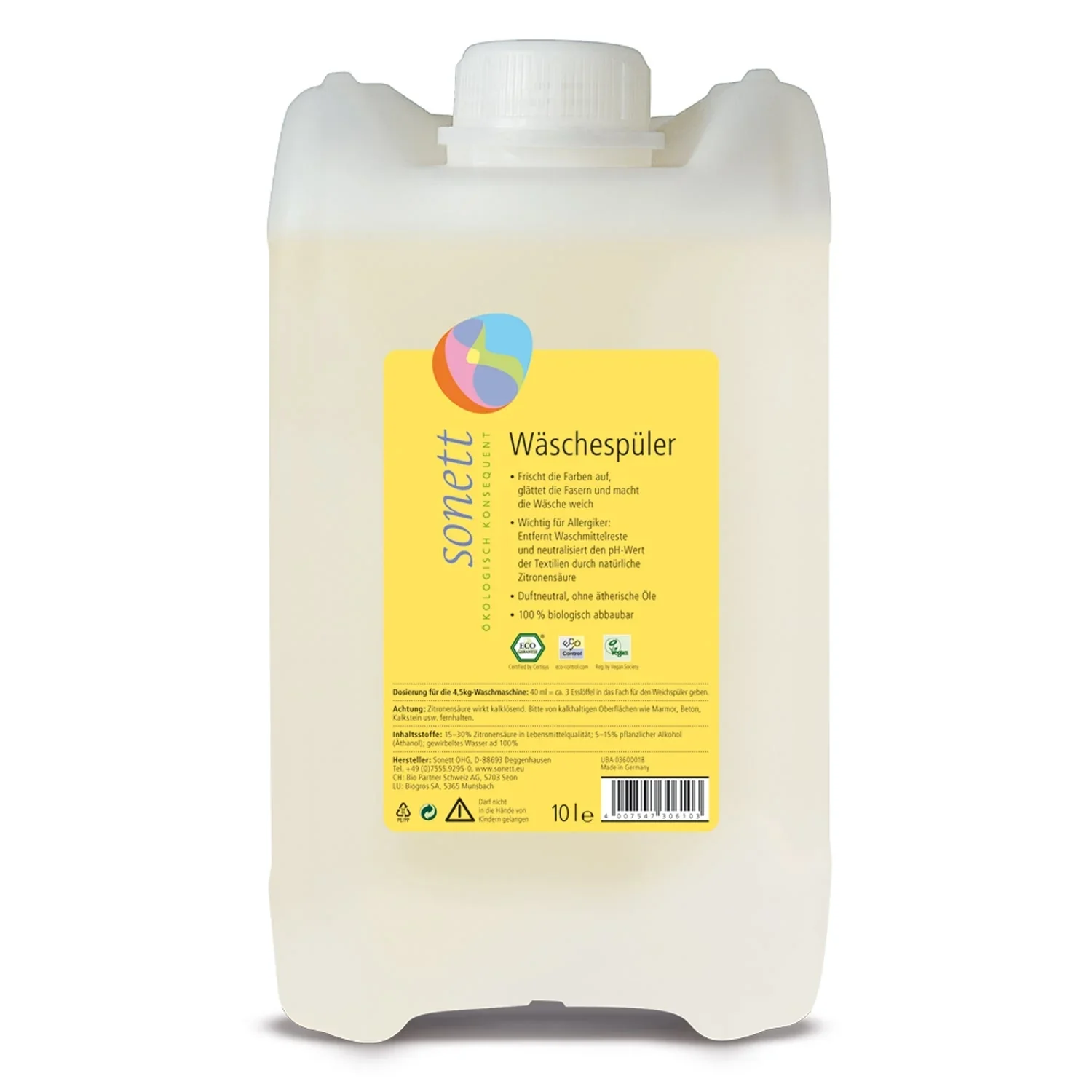 SONETT Wäschespüler 10 Liter