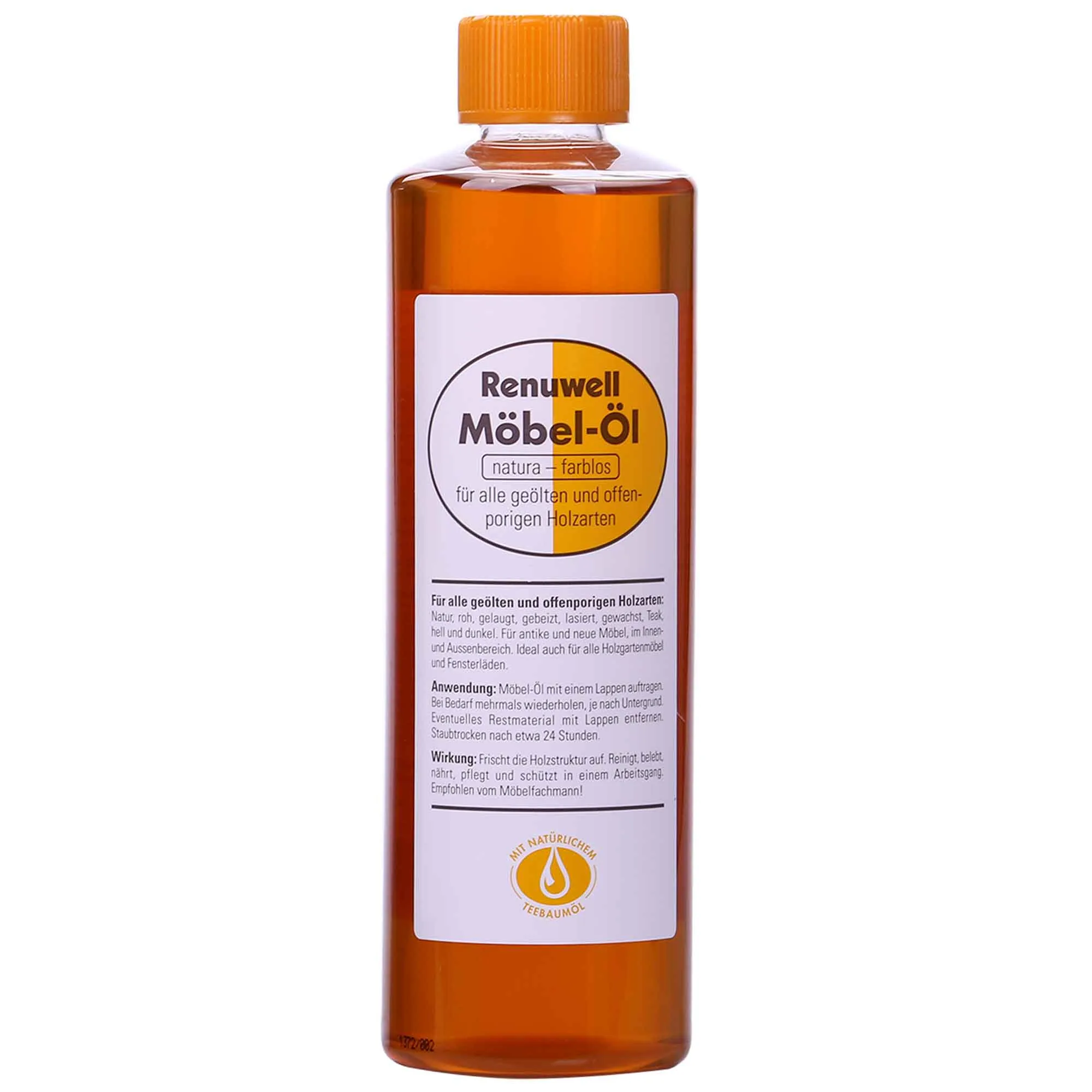 RENUWELL Möbel Öl 500 ml Tiefenpflege für Ihr Holz