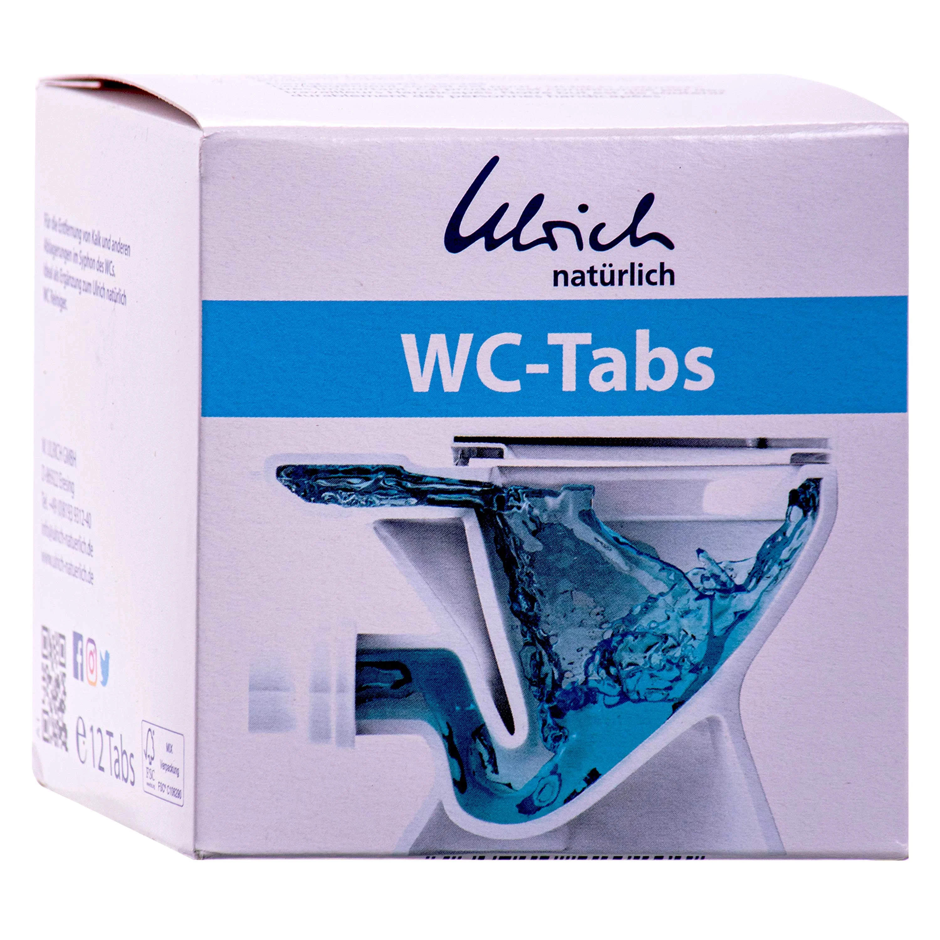 ULRICH natürlich WC Reiniger Tabs 12 Stck.