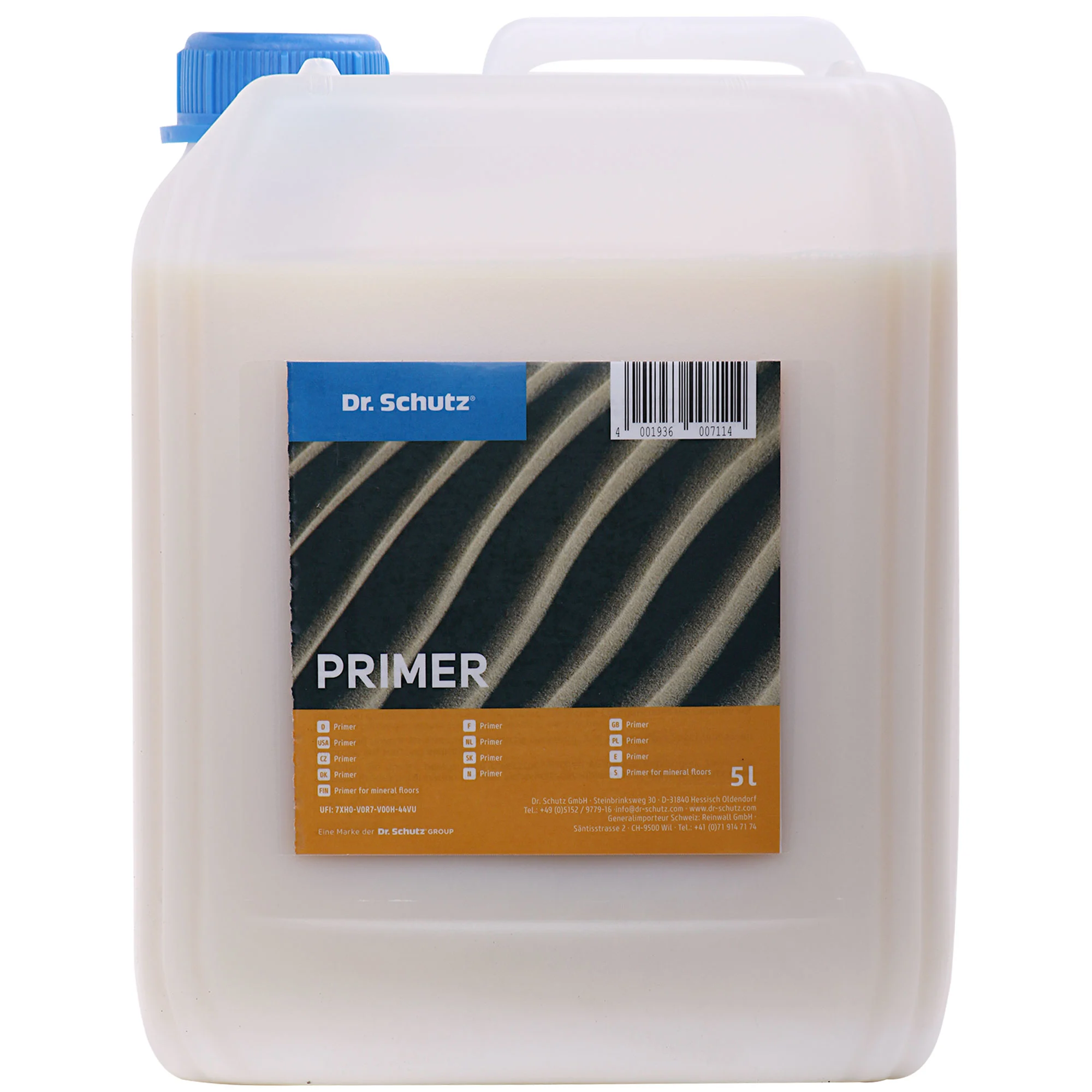 DR. SCHUTZ Primer 5 Liter für ca. 60-80m² für Sichtspachtelböden