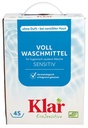 KLAR Vollwaschmittel Pulver 2,475kg mit natürlichem Waschnuss-Extrakt