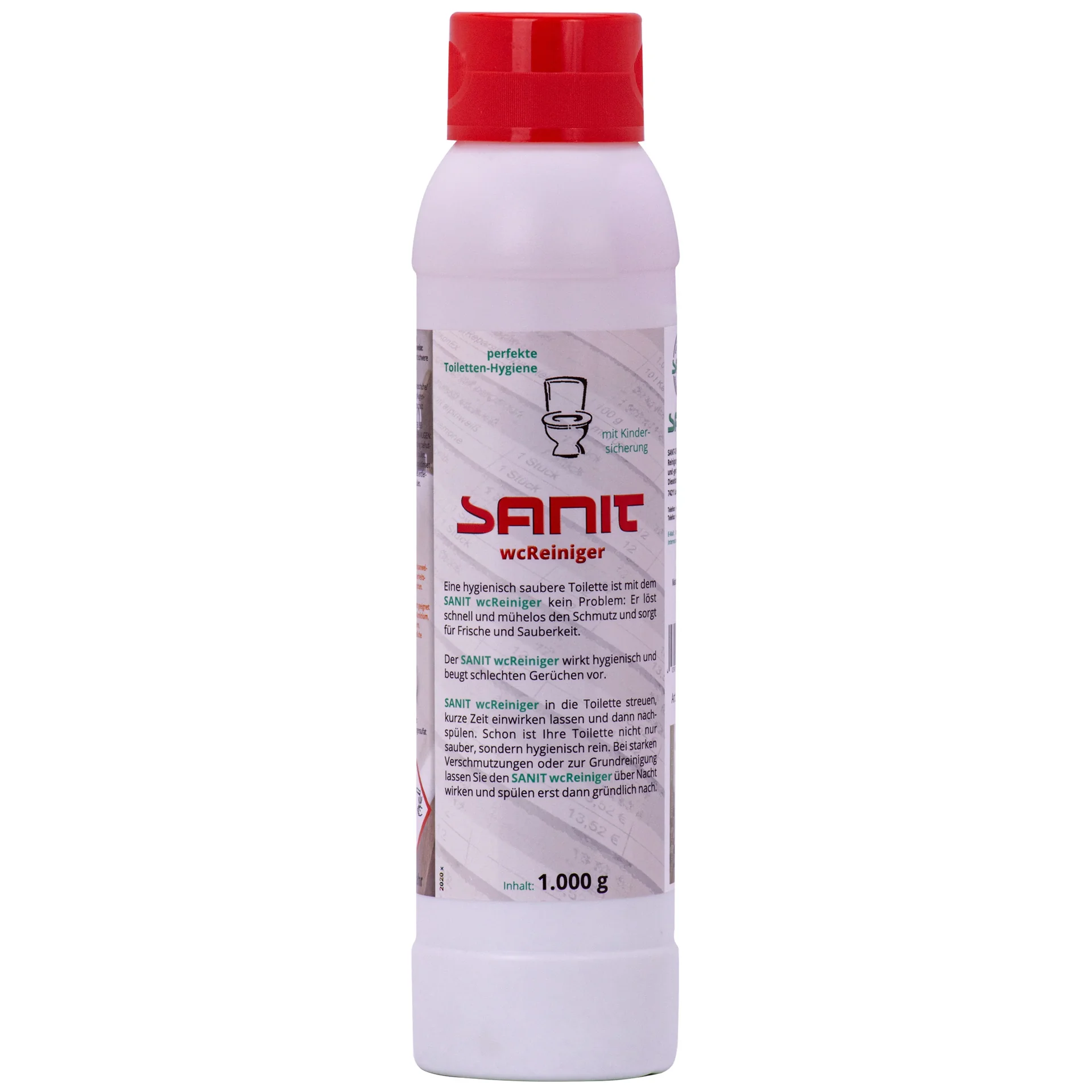 SANIT WC Reiniger Pulver 1 kg