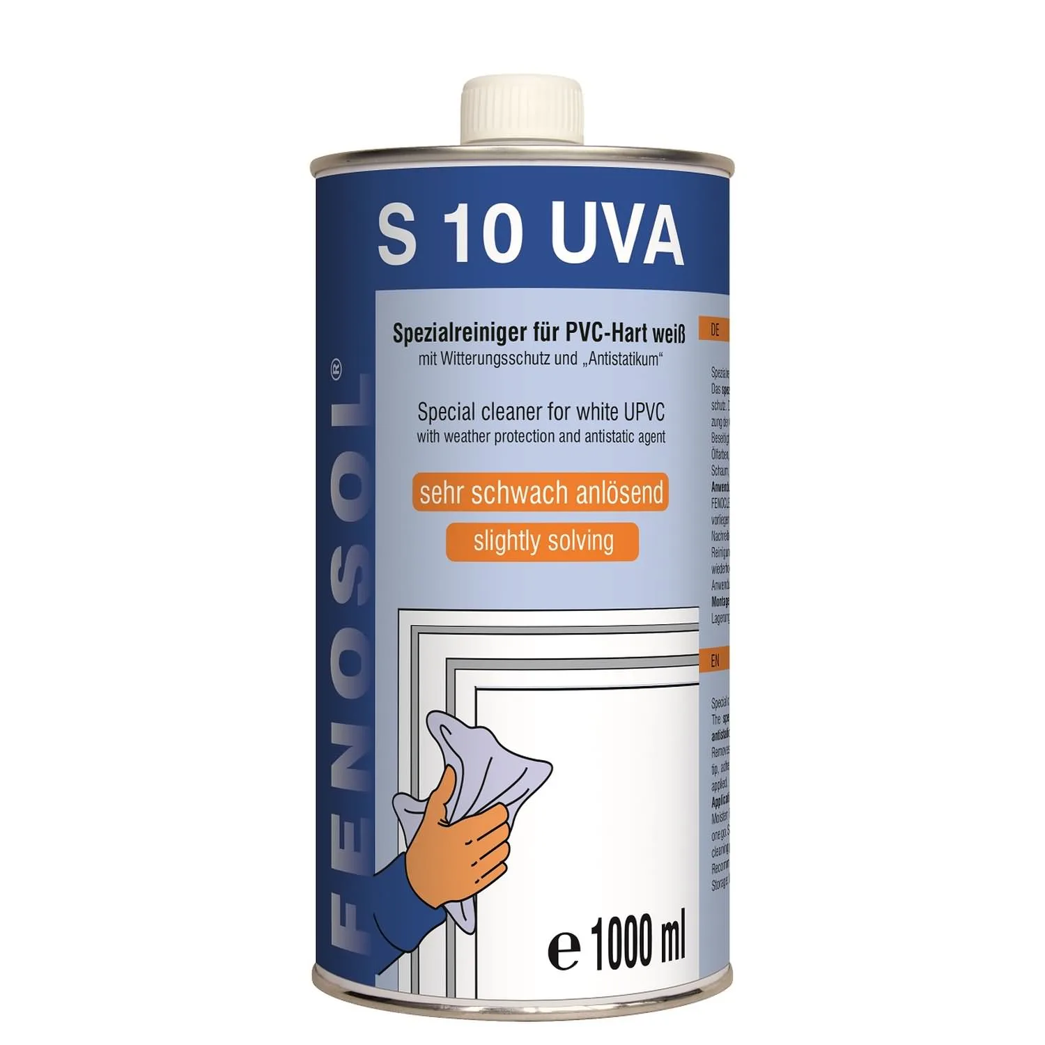 FENOPLAST Fenosol S 10 UVA Reiniger sehr schwach anlösend 1 Liter