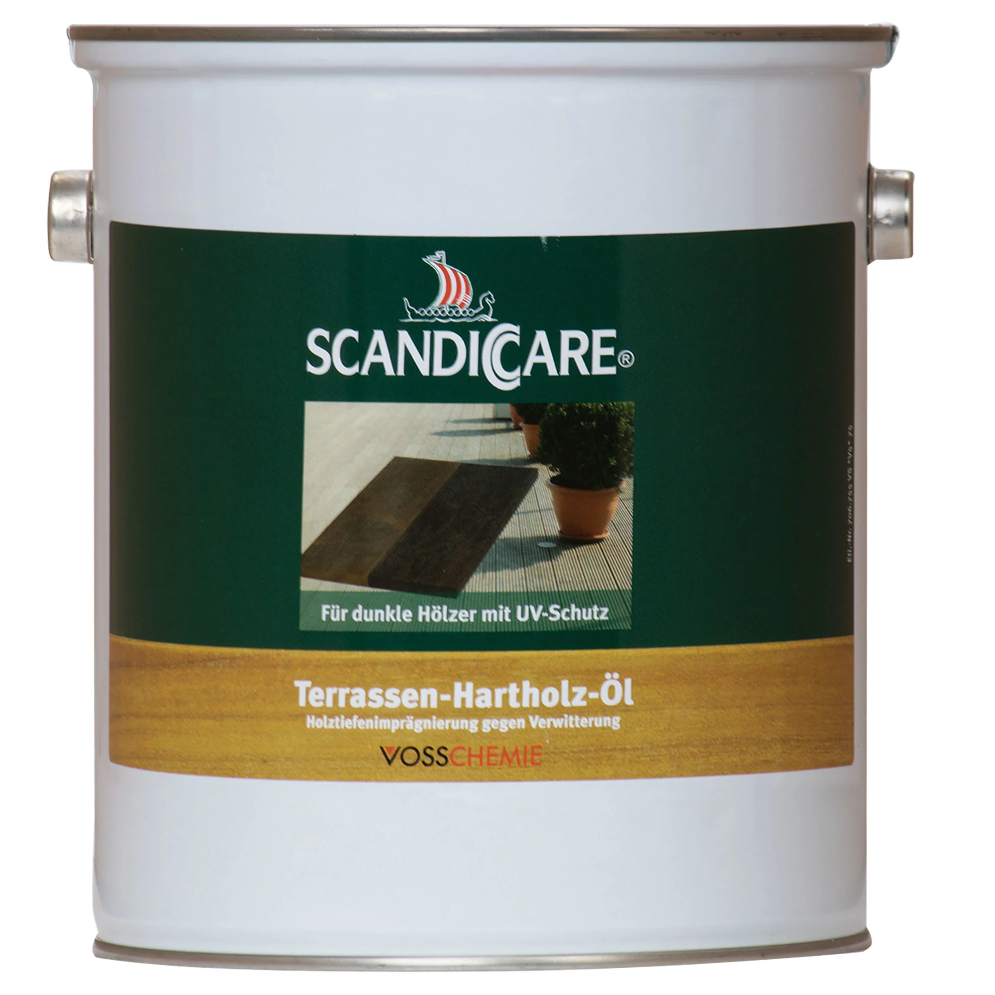 SC SCANDICCARE Terrassen Hartholz Öl 3 Liter