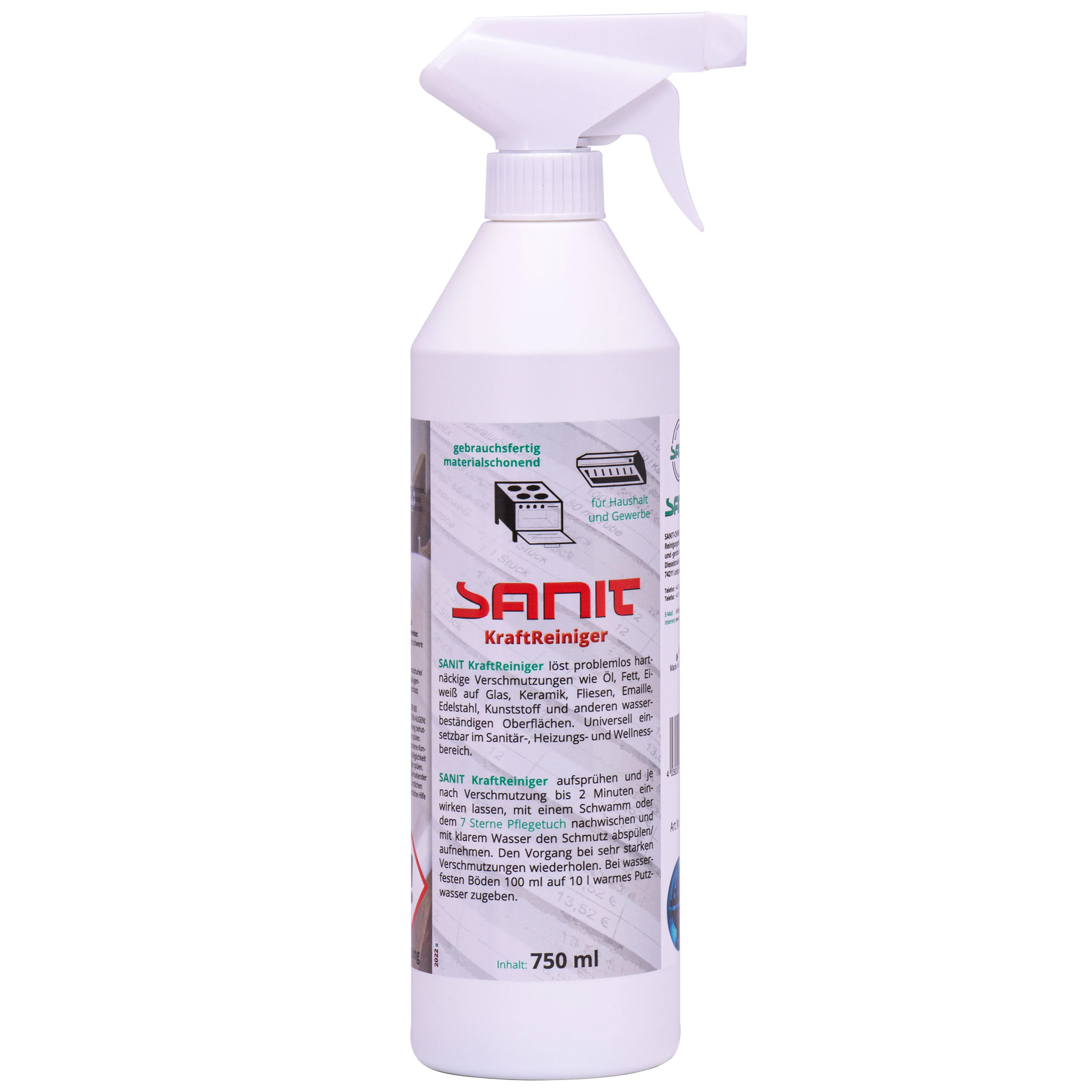 SANIT Kraftreiniger 750 ml