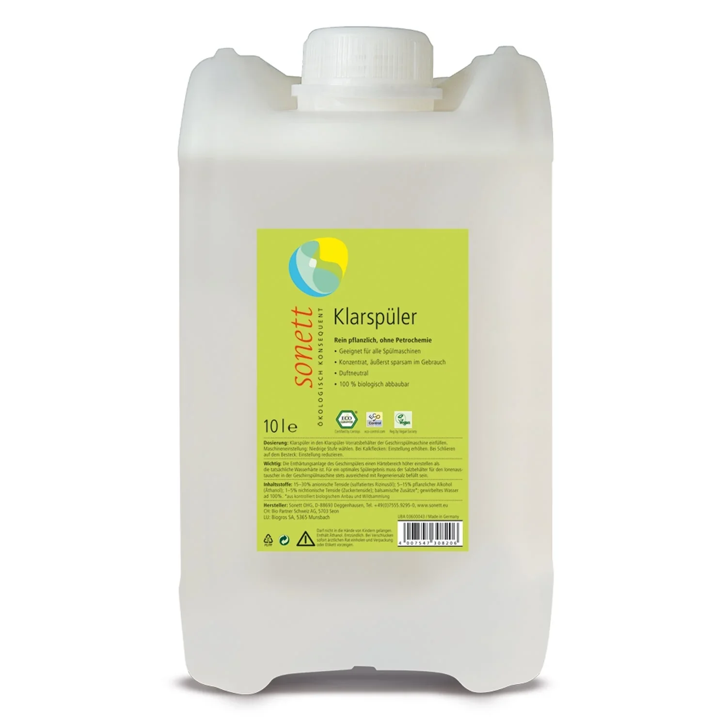 SONETT Klarspüler 10 Liter