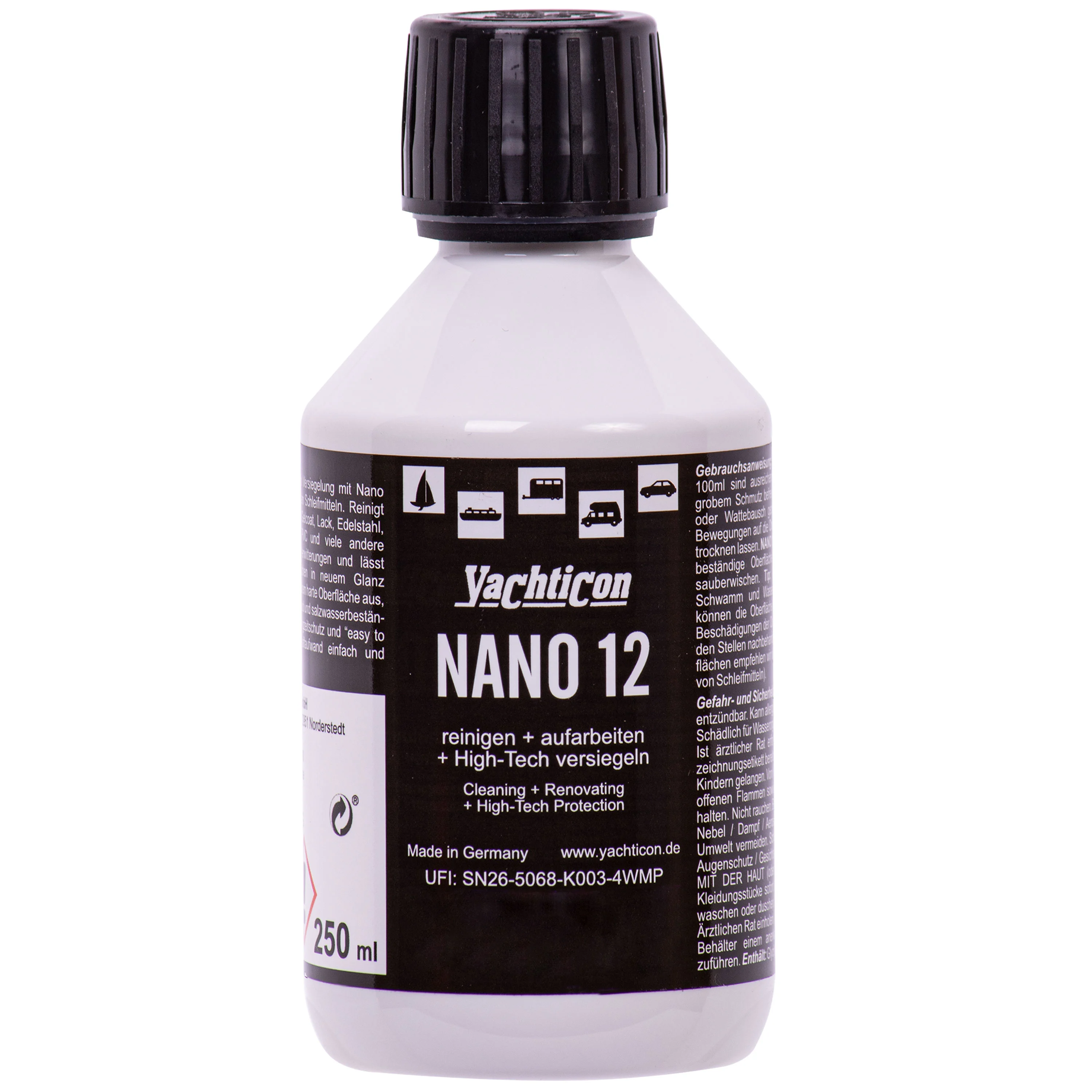 YACHTICON Nano 12 - 250ml Langzeitversiegelung