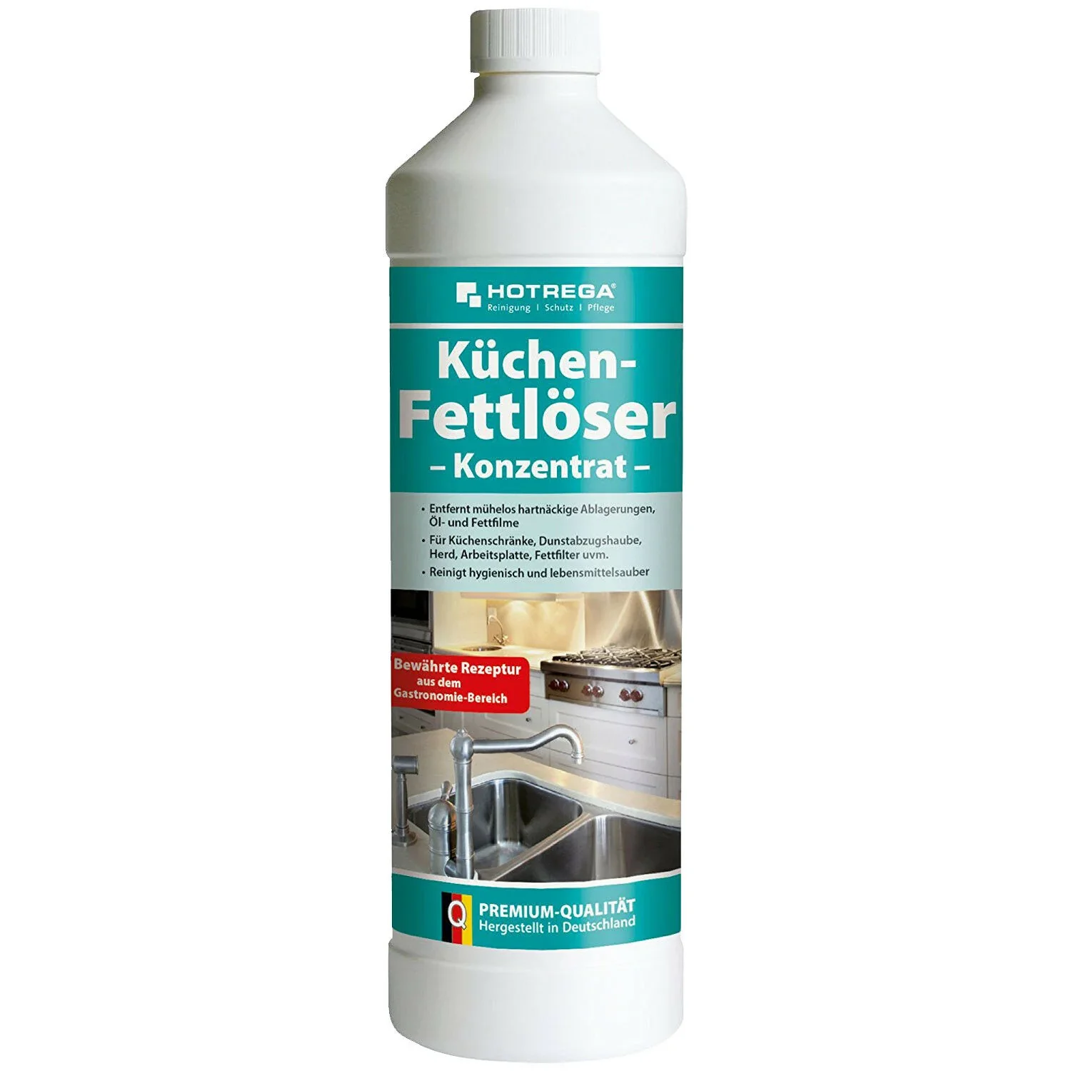 HOTREGA Küchen Fettlöser 1 Liter Flasche Konzentrat