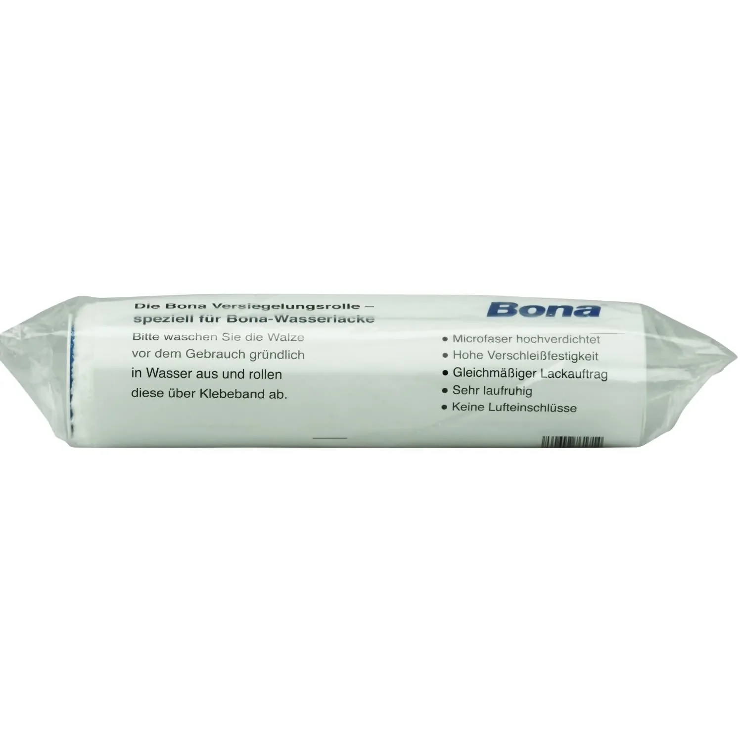 BONA Wasserlackrolle weiß Versiegelungsrolle 25cm Lackwalze 11mm