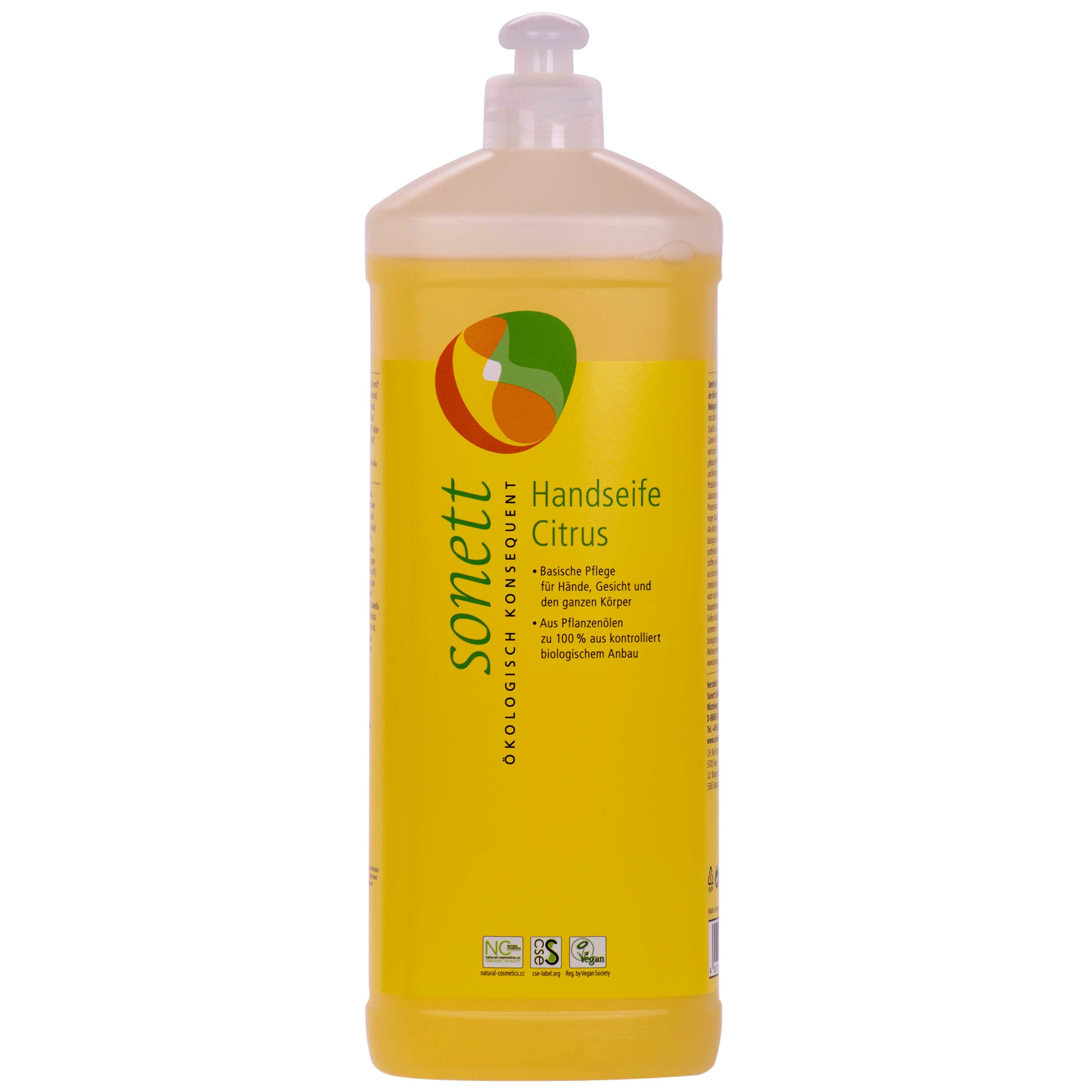 SONETT Handseife Citrus 1 Liter Nachfüllflasche