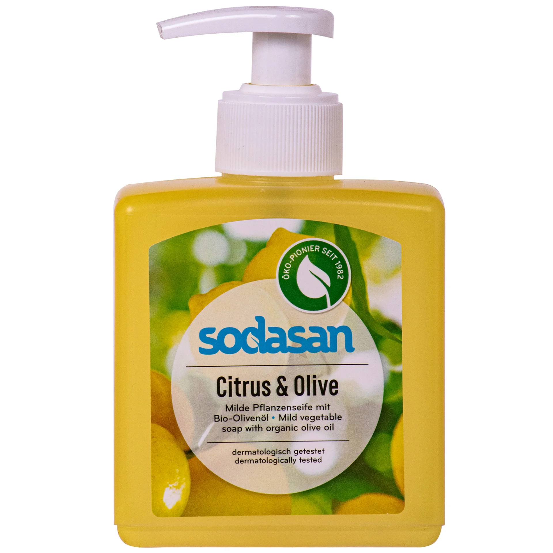 SODASAN Flüssigseife Liquid Citrus-Olive 300 ml Pflanzenseife