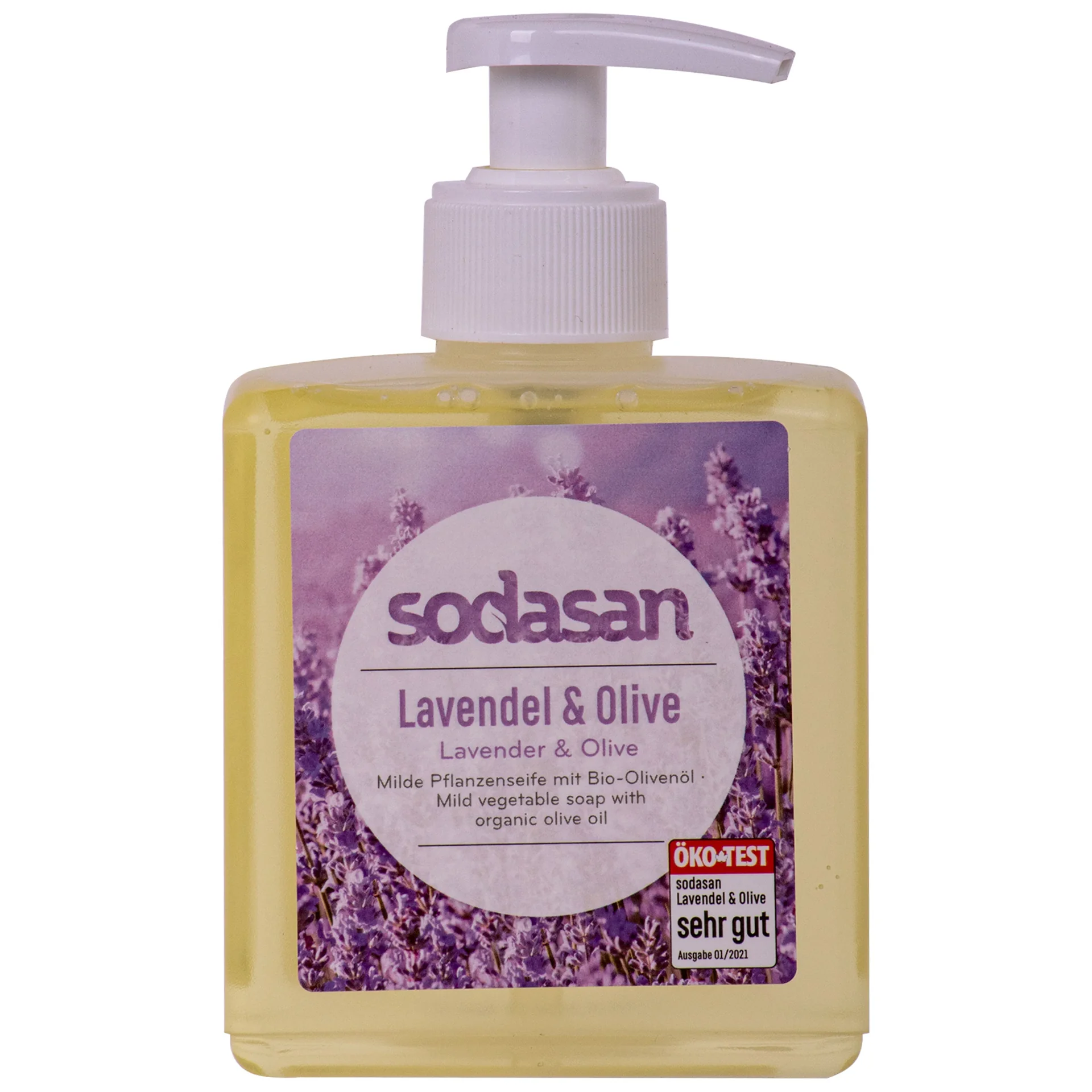 SODASAN Flüssigseife Liquid Lavendel-Olive 300 ml Pflanzenseife
