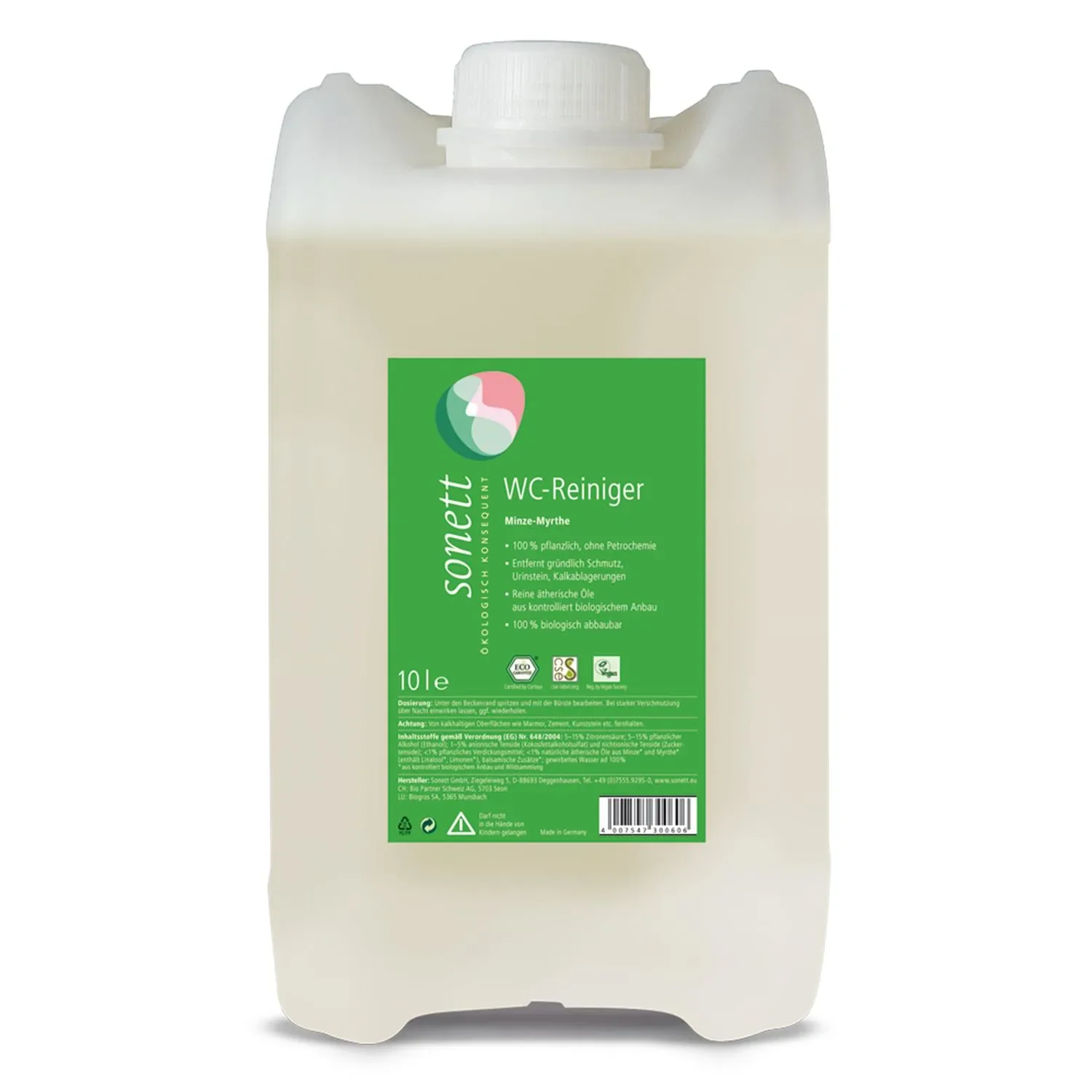SONETT WC Reiniger Minze-Myrthe 10 Liter