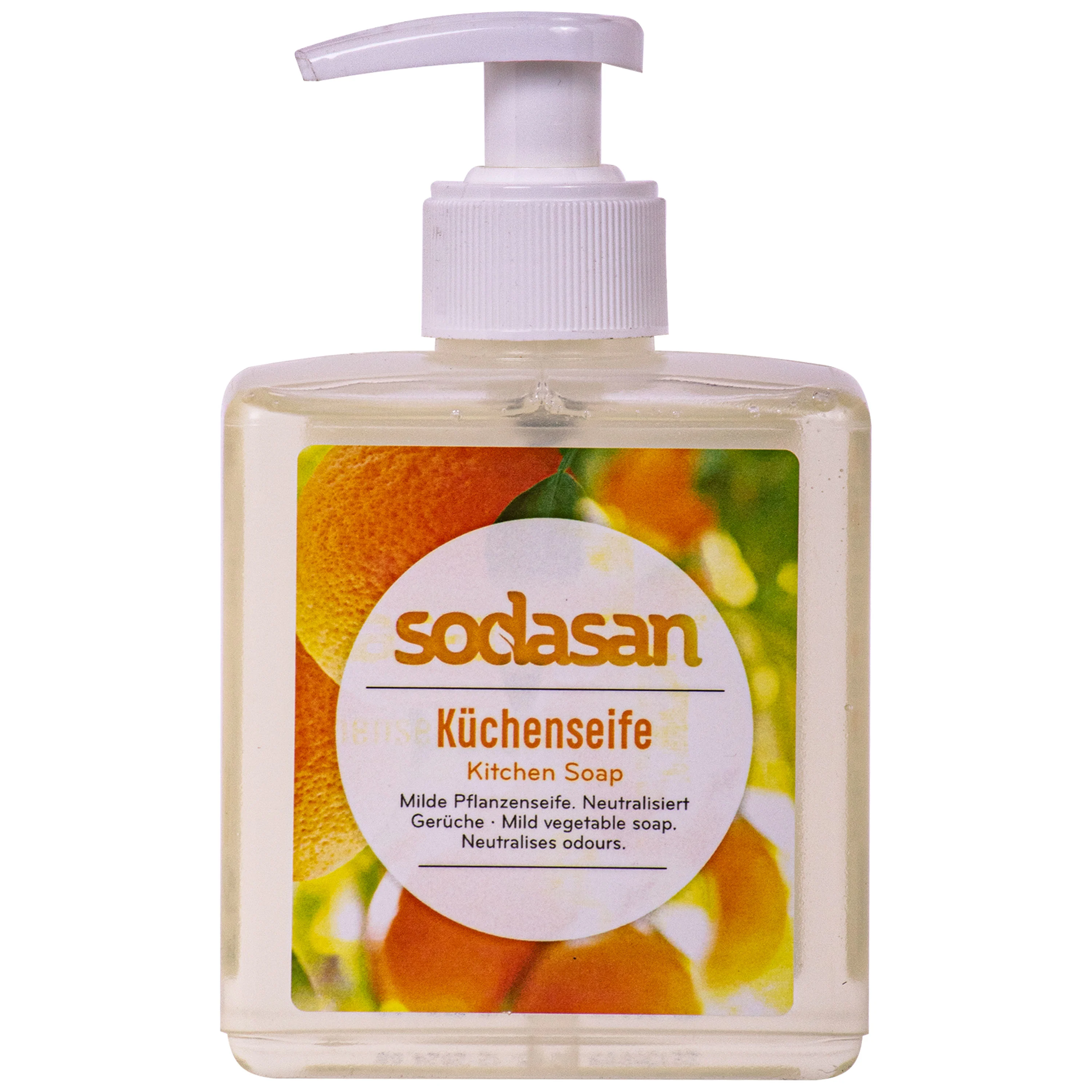 SODASAN Küchenseife 300 ml neutralisiert Gerüche